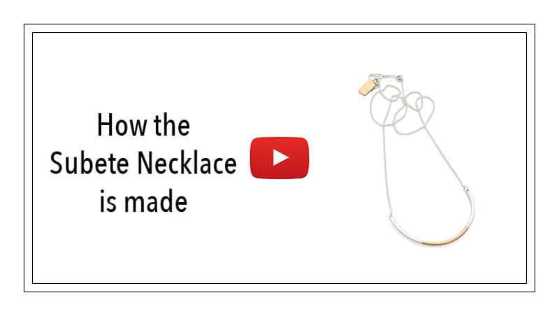 Maker Monday - Subete Necklace!