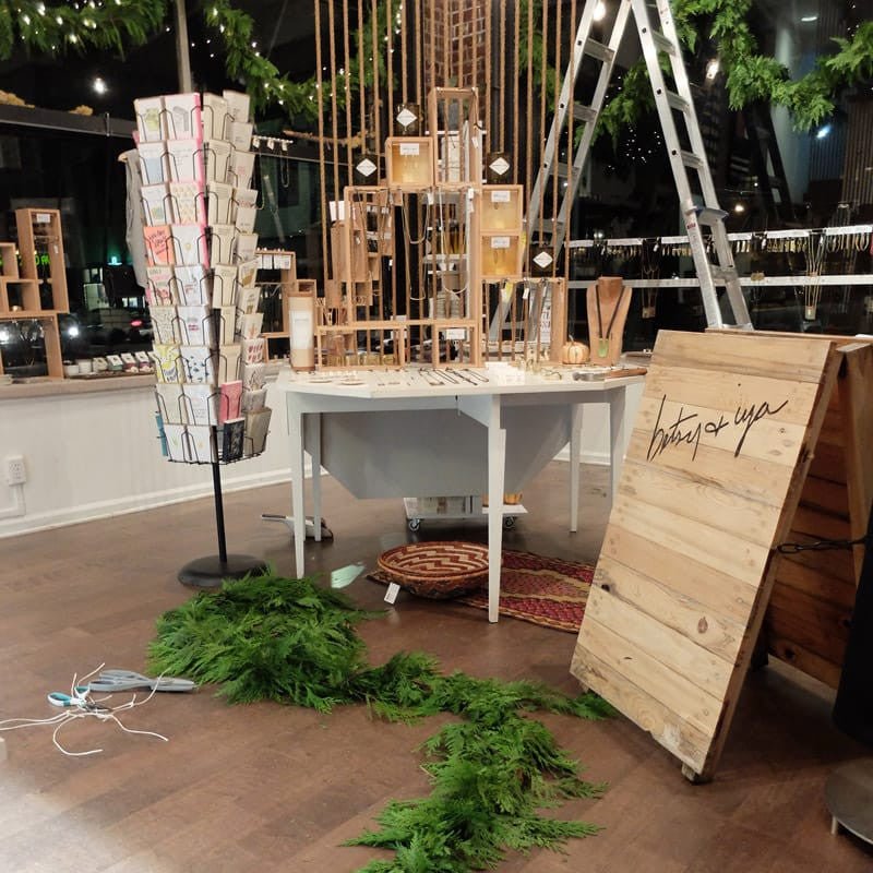 Holiday Decorating in the Shop!