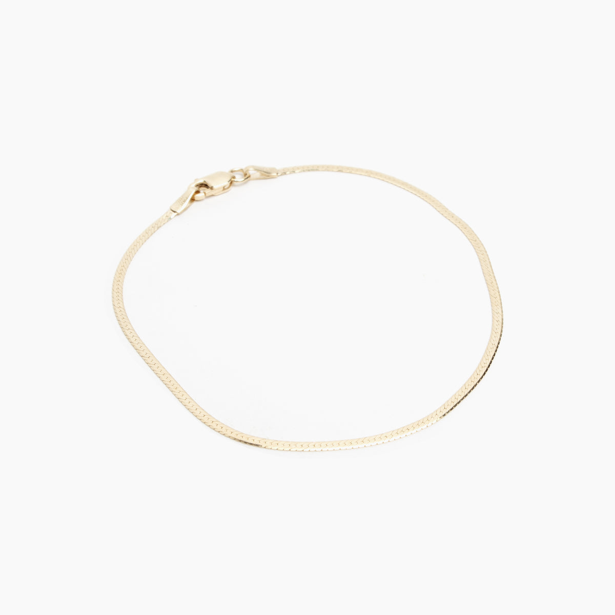 Herringbone Chain Bracelet
