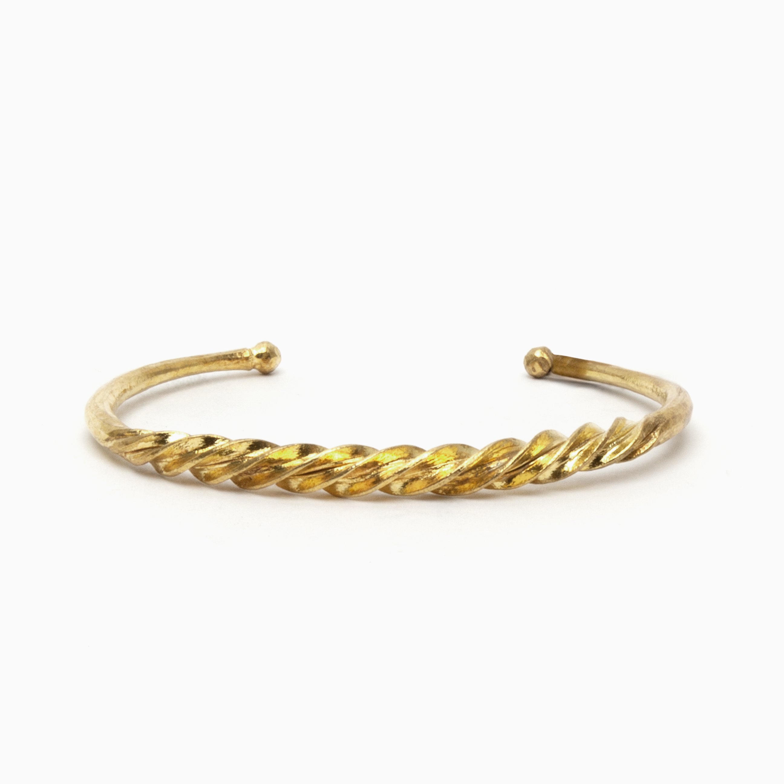 Recycled Radiator Cuff with Spiral Design from Mali