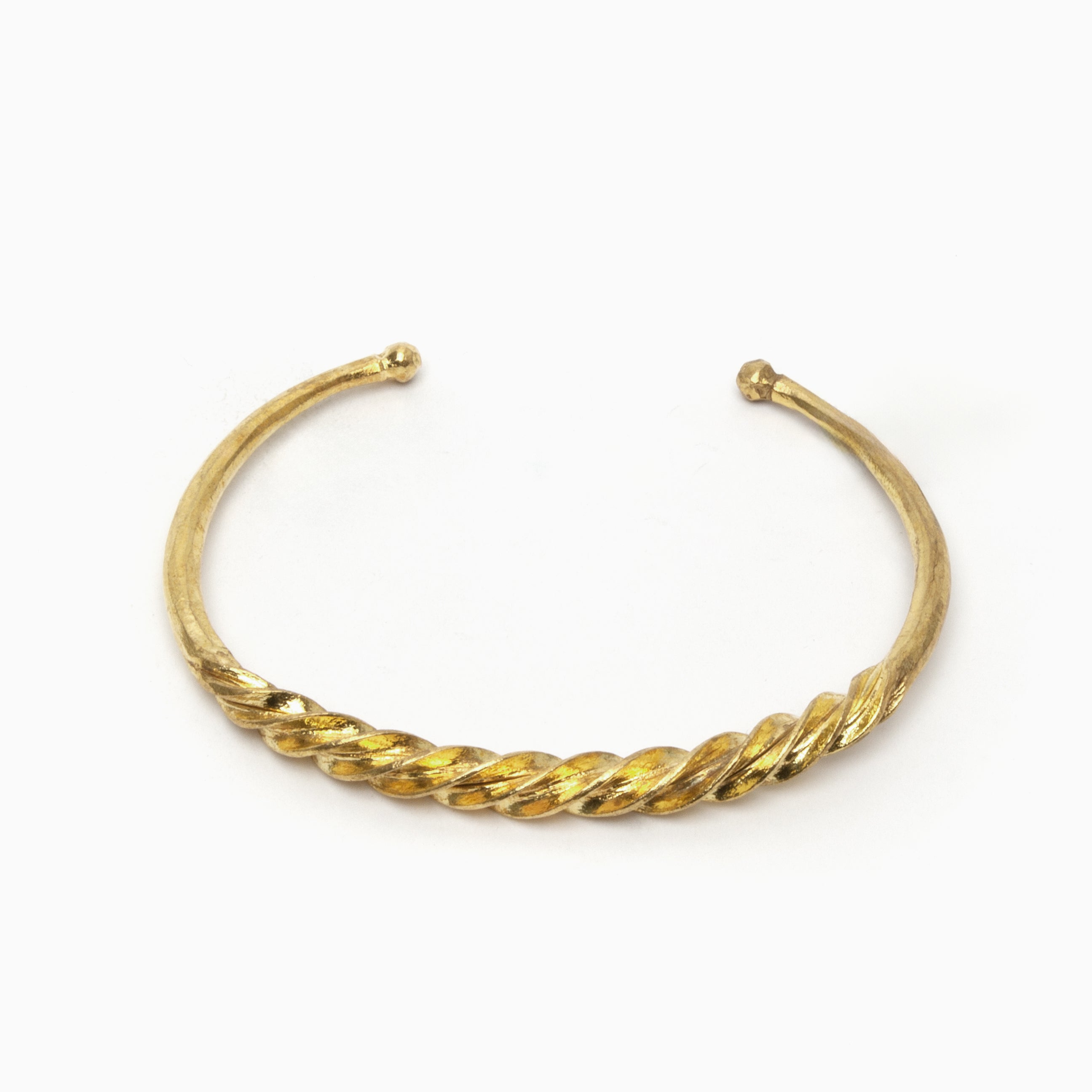 Recycled Radiator Cuff with Spiral Design from Mali