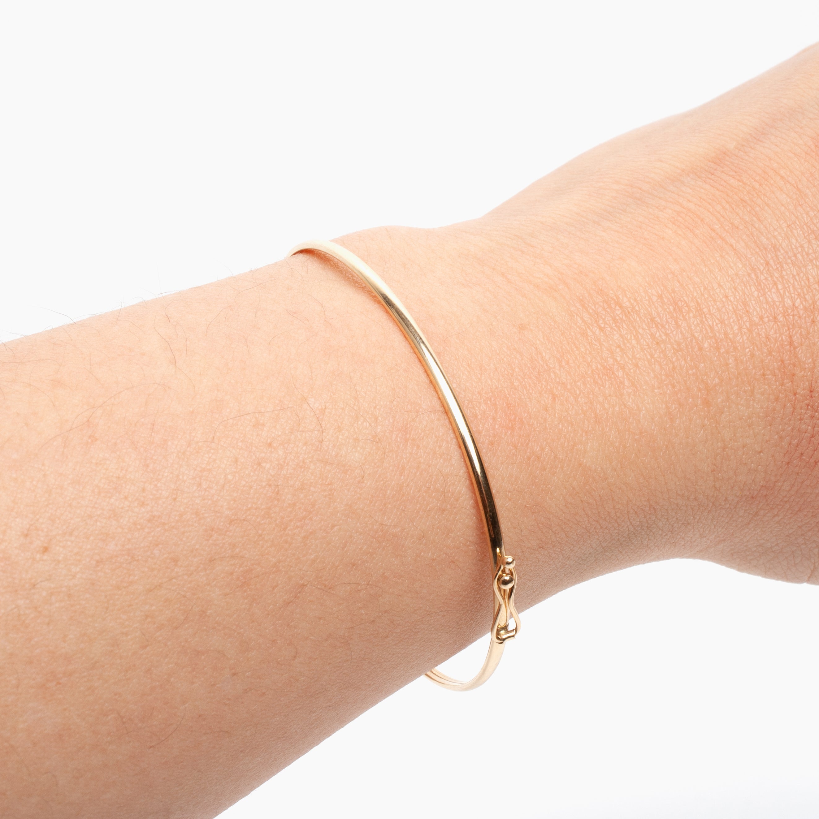 Thin Bangle Bracelet