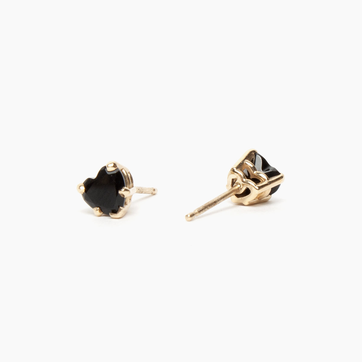 Black Onyx Stud Earrings