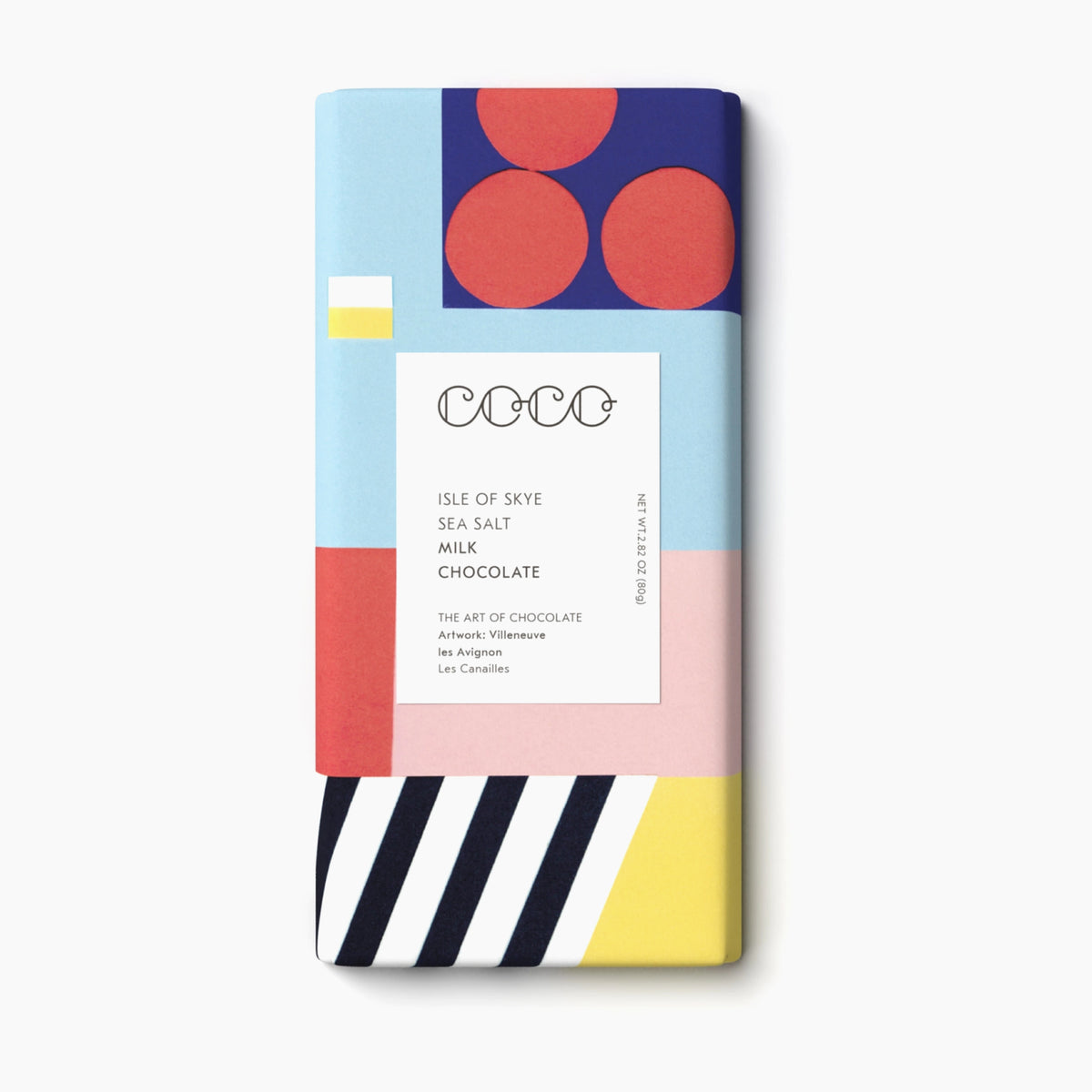 80g Milk Chocolate Isle of Skye Sea Salt