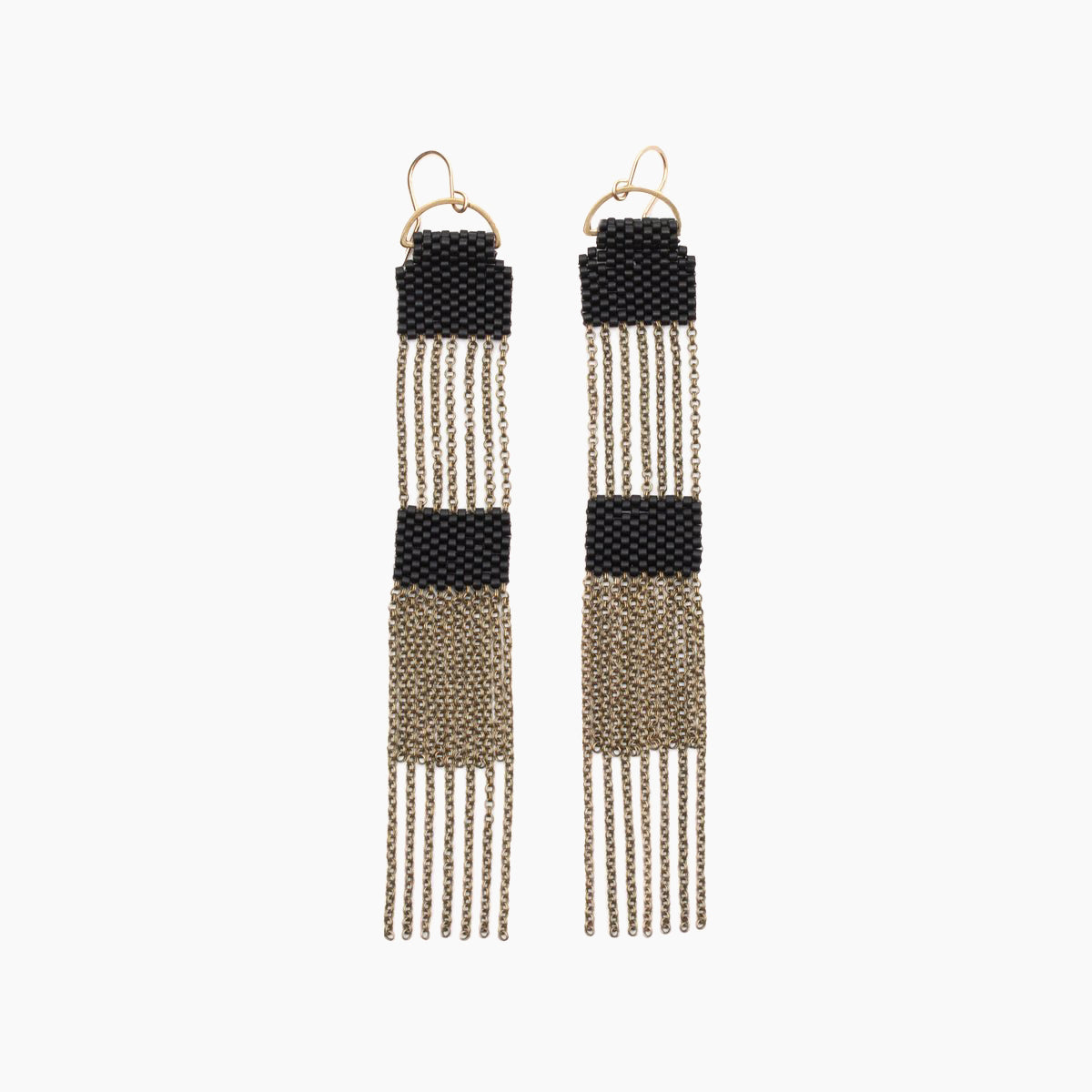 Silo Earrings in Black
