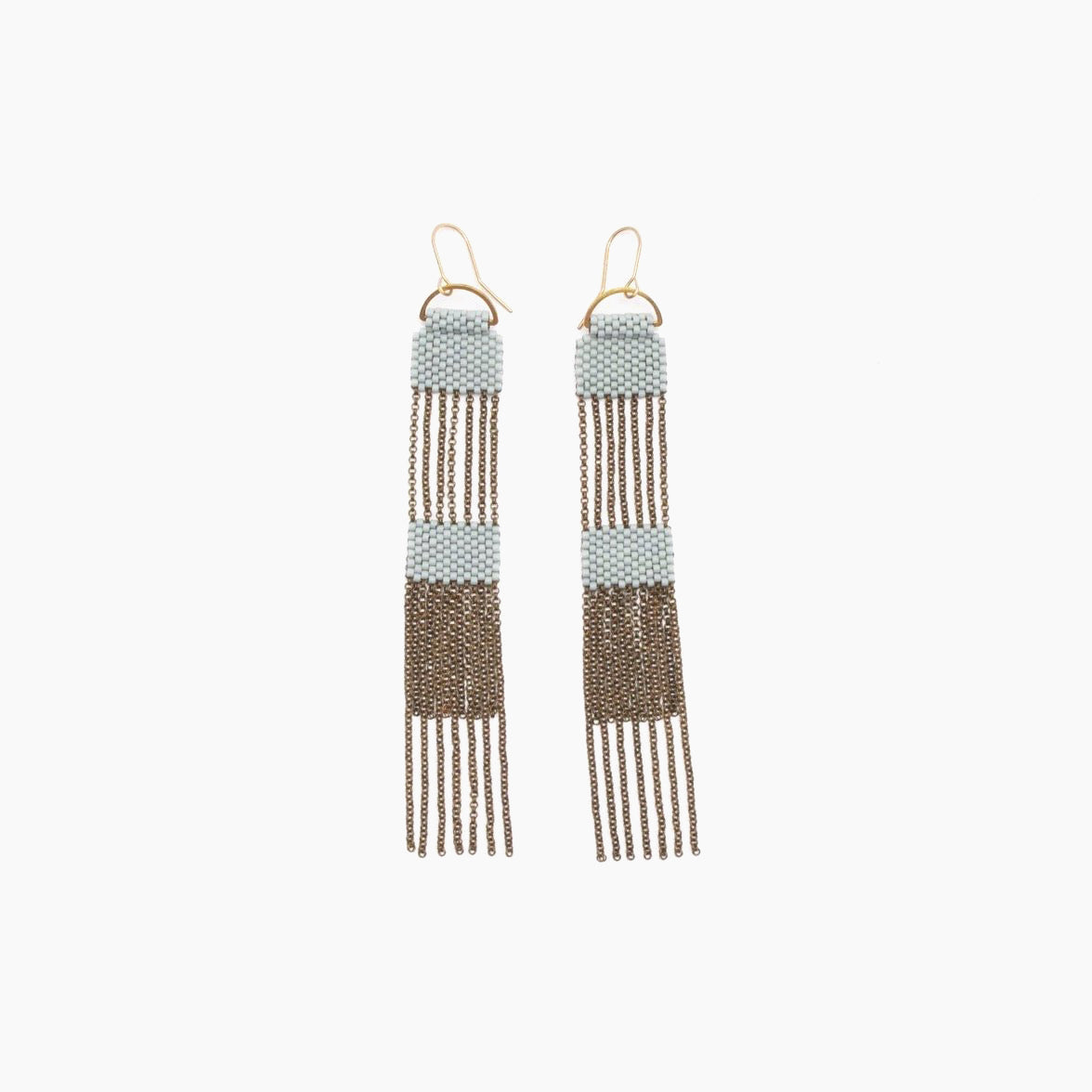 Silo Earrings in Blue Grey