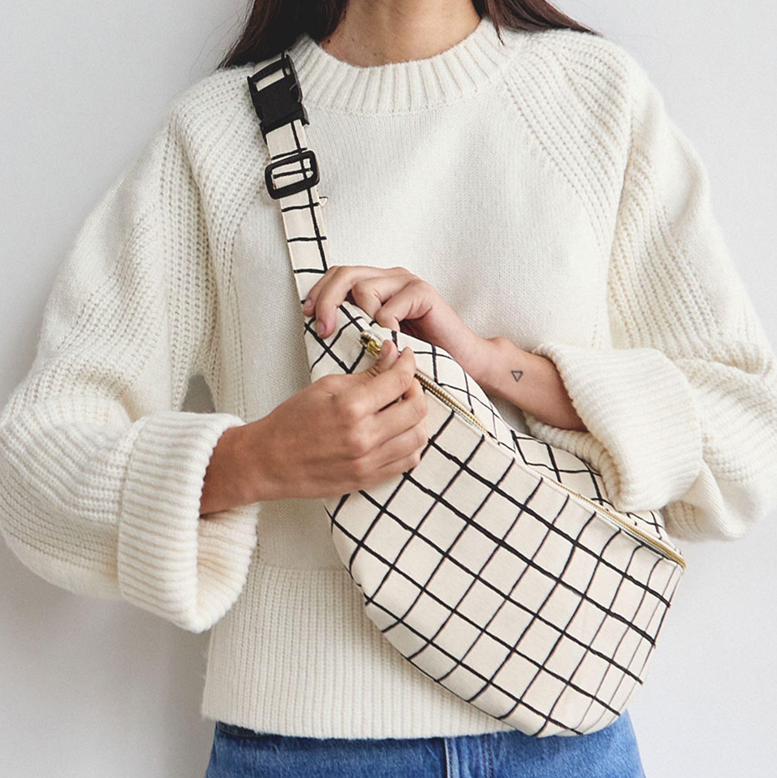 Blockprint Sling Crossbody Bag