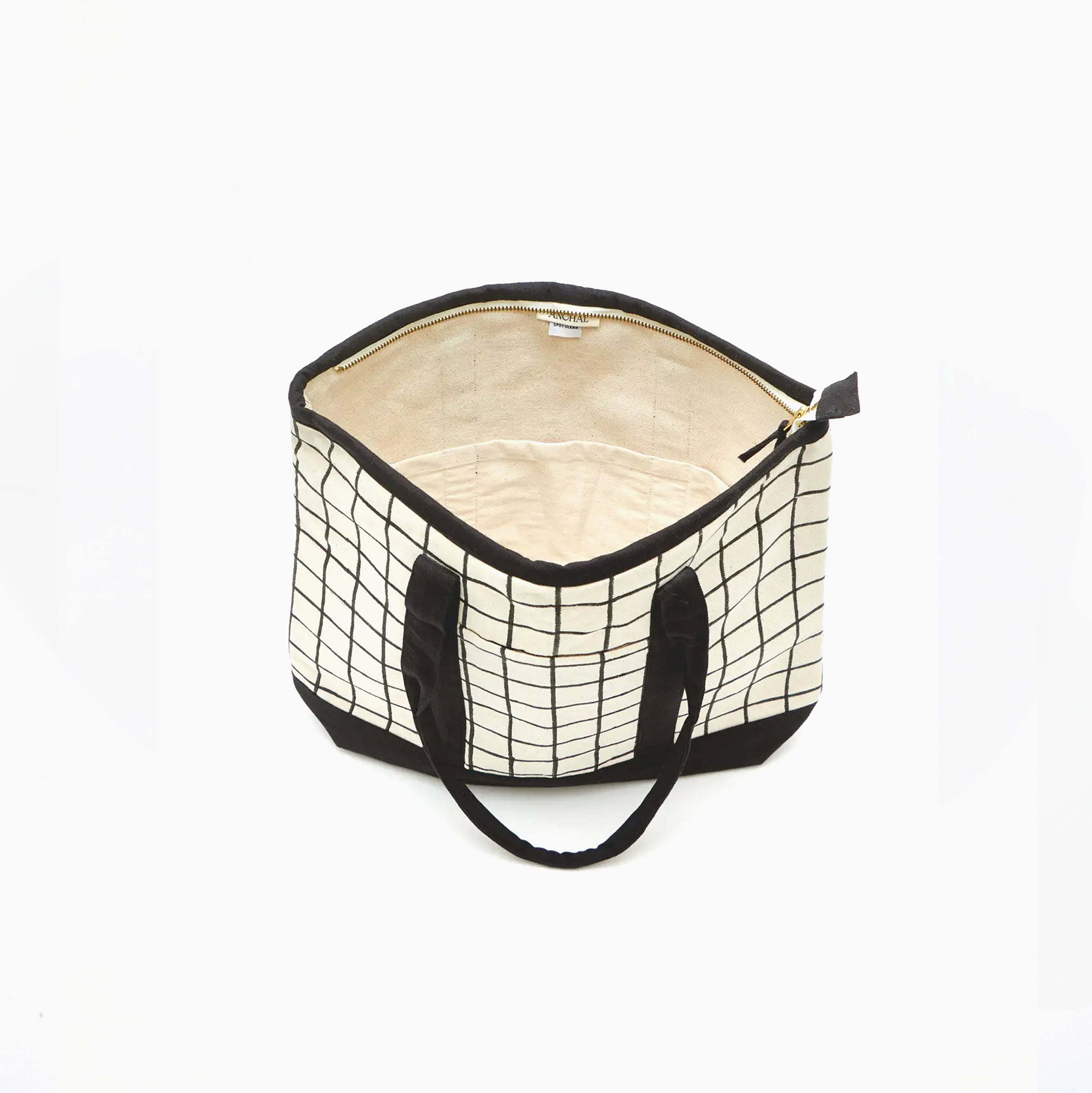 Grid Mini Tote Bag