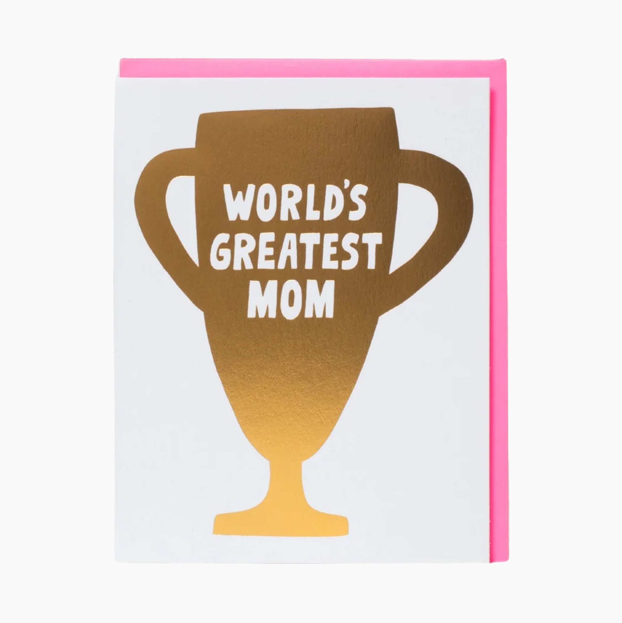 Mother's Day "World's Greatest Mom" Trophy Card
