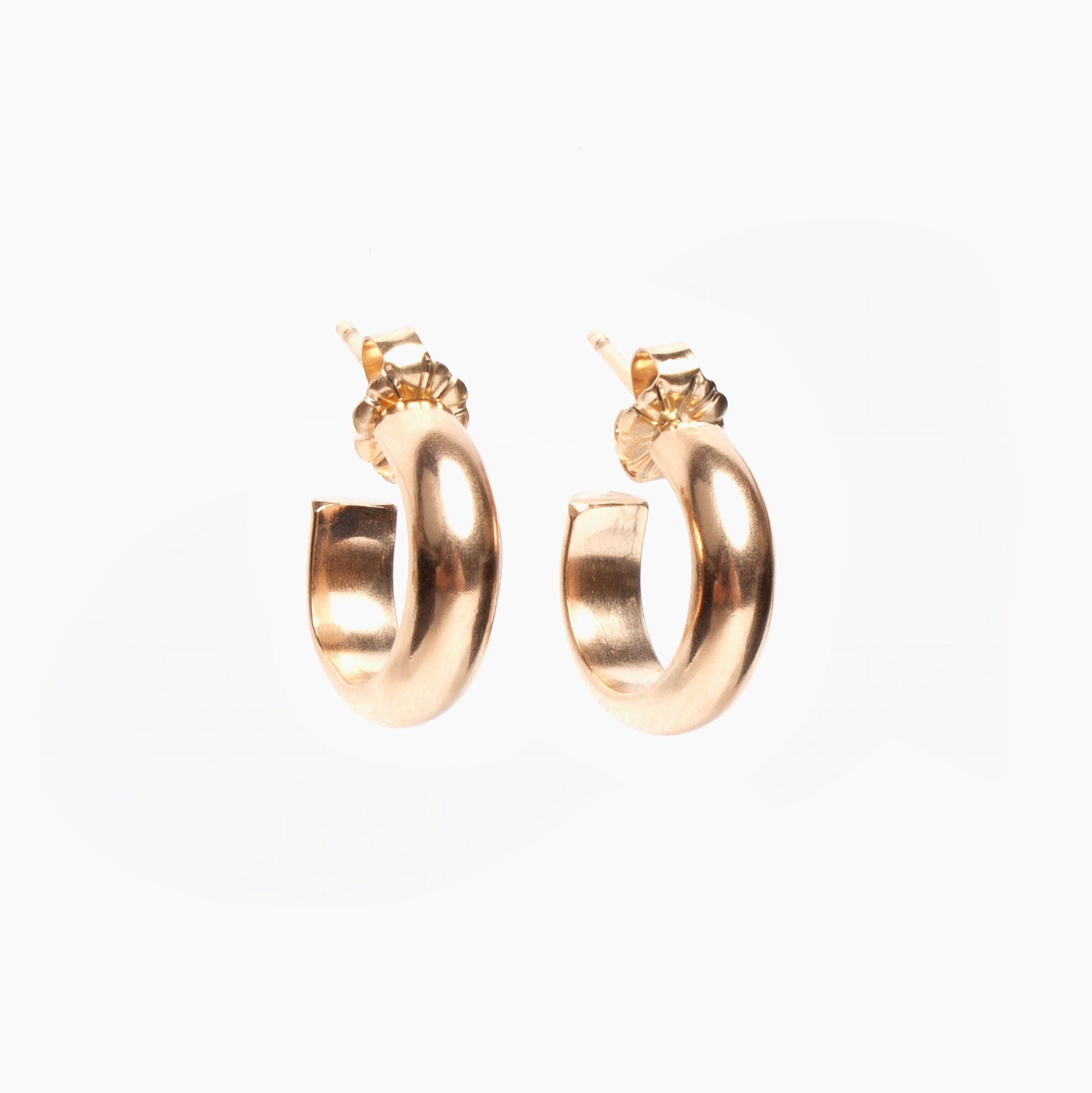 Baby Dome Hoop Earrings