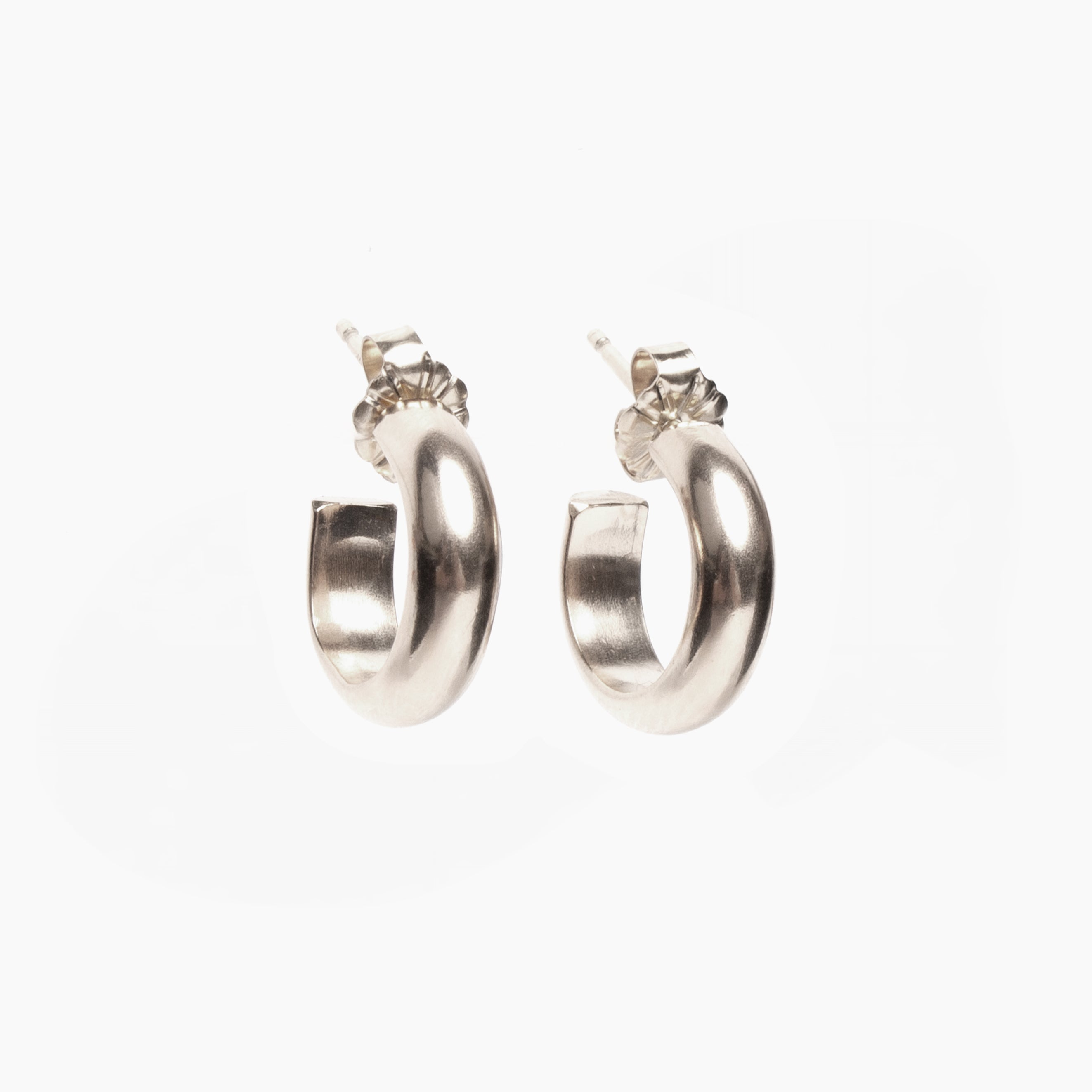 Baby Dome Hoop Earrings