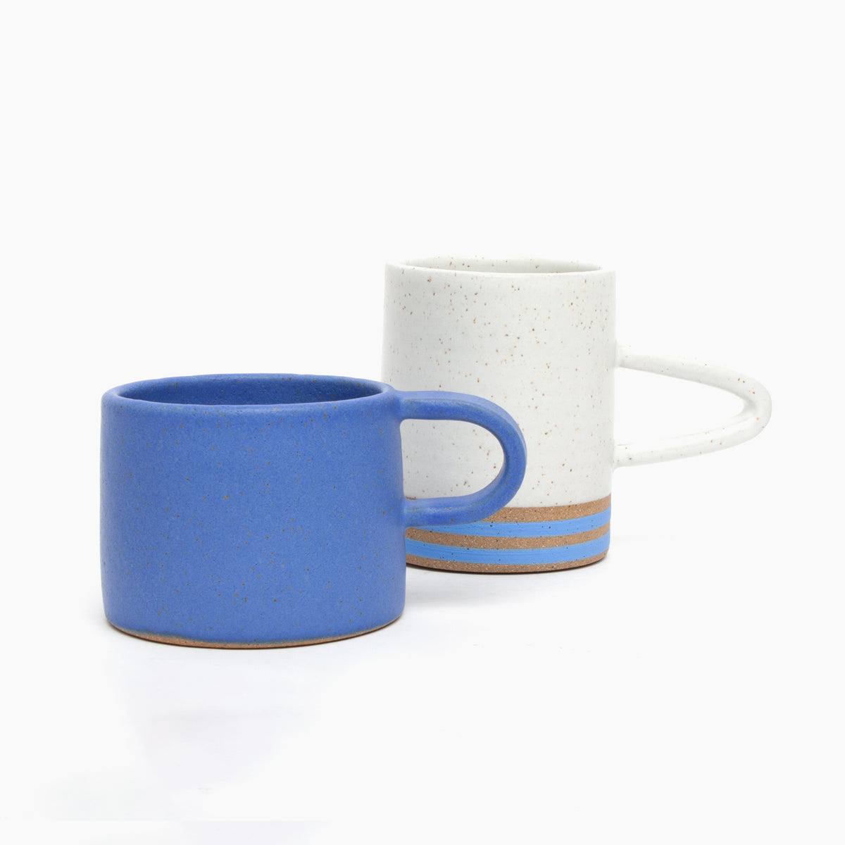 Blue Striped Mini Skinny Wolf Mug