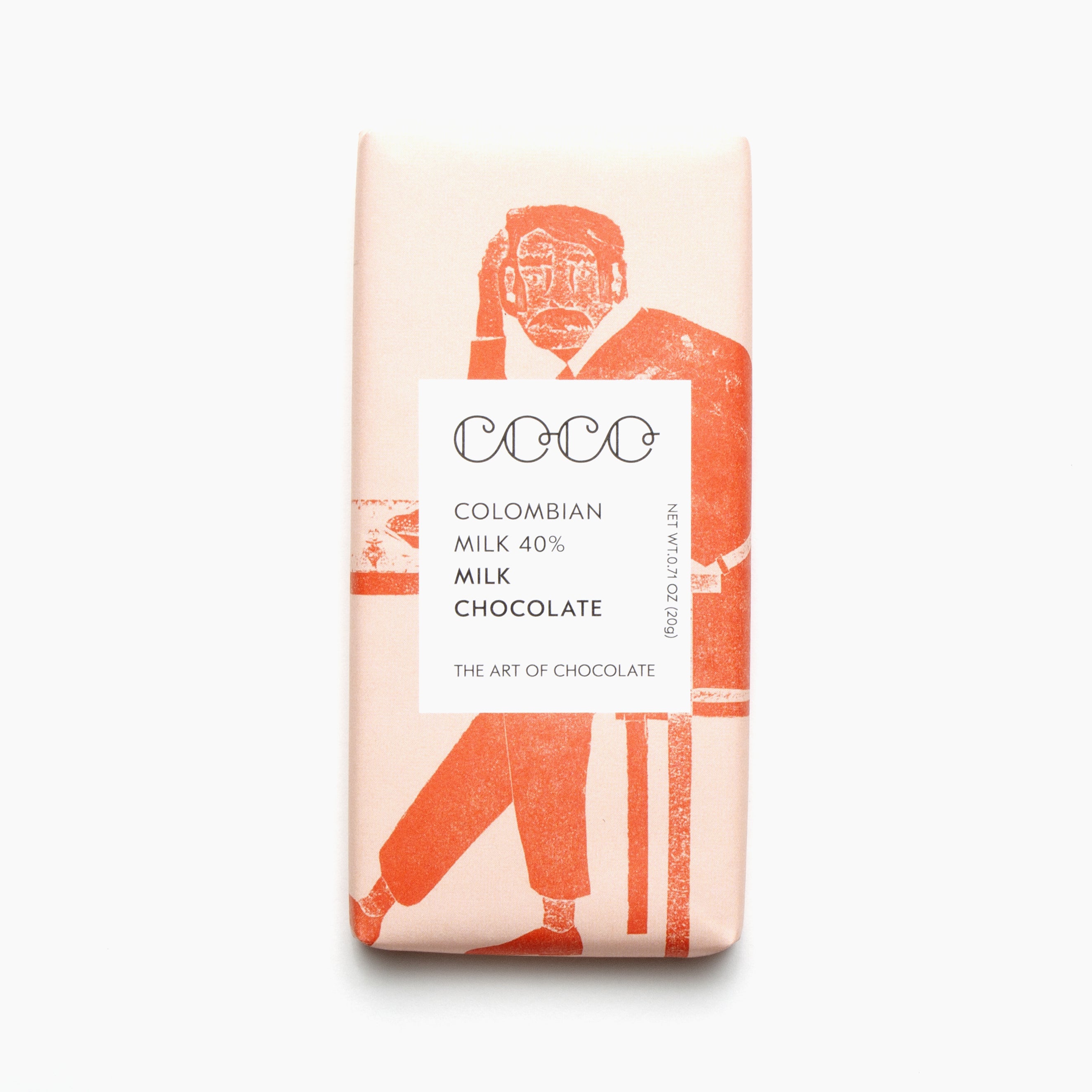 20g Colombian Milk Chocolate