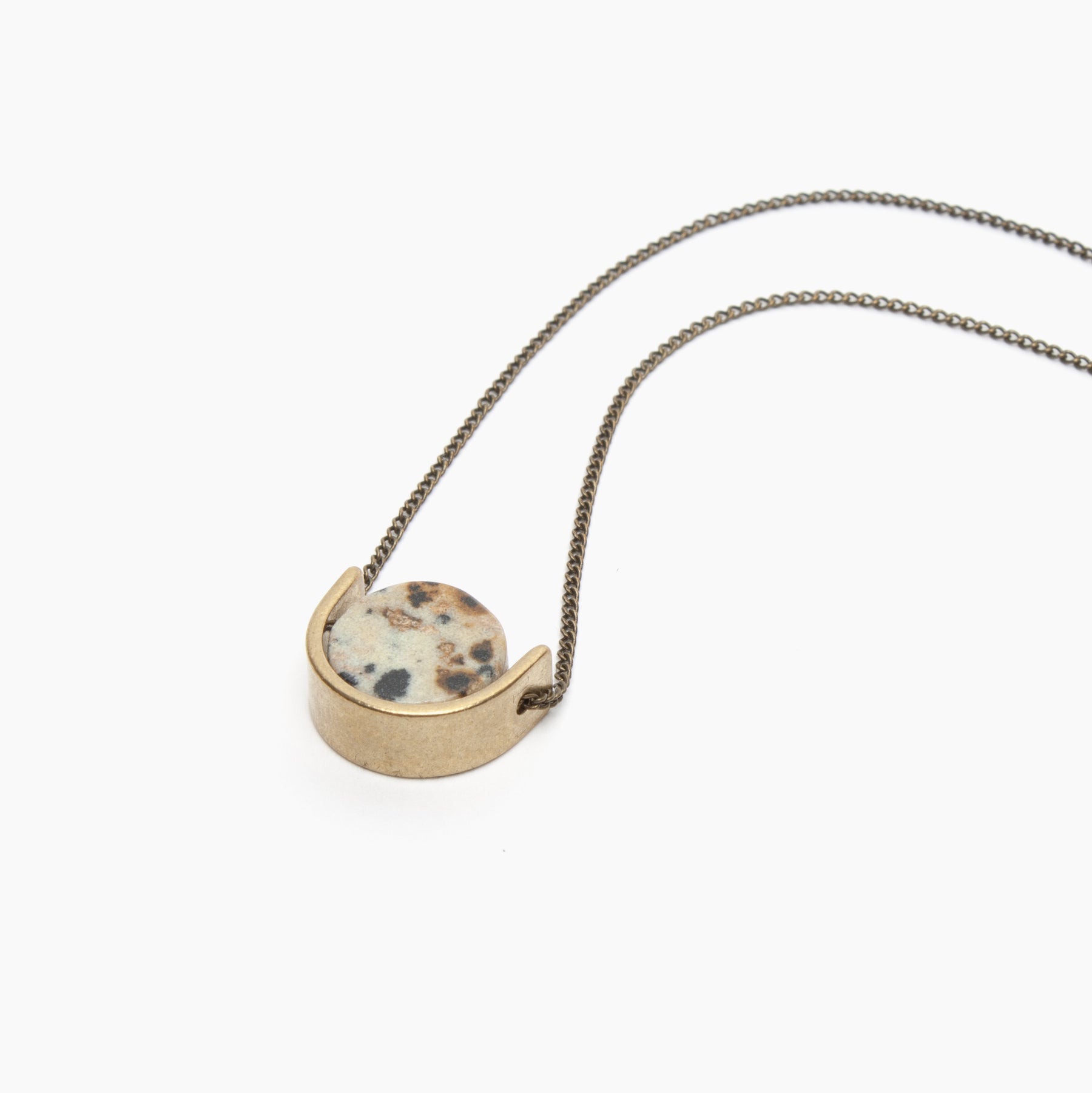 Mini Dalmatian Pendant Necklace