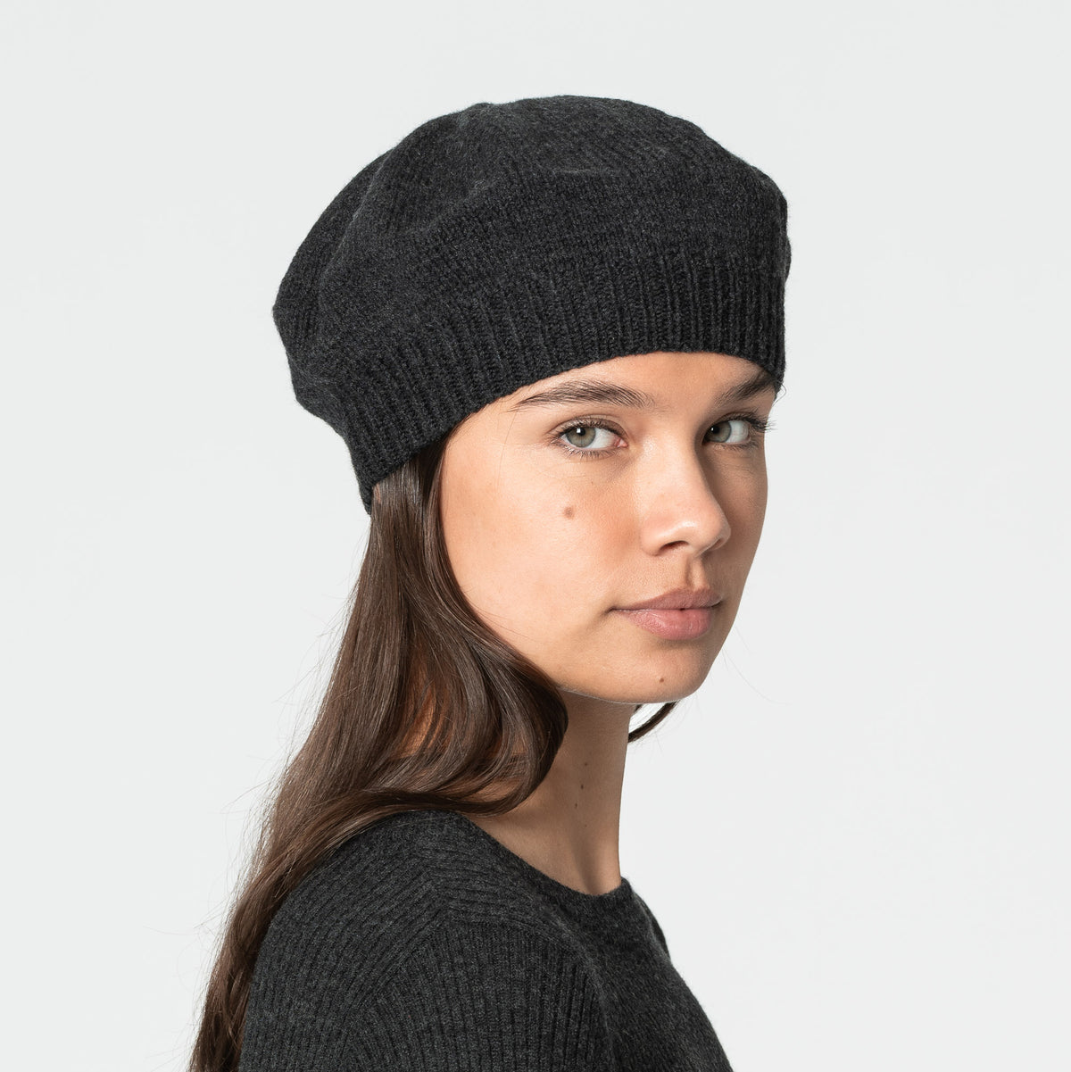 Merino Handknit Beret