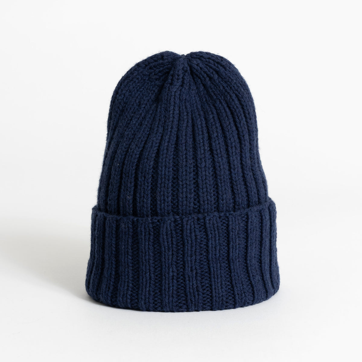 Merino Handknit Thick Rib Hat