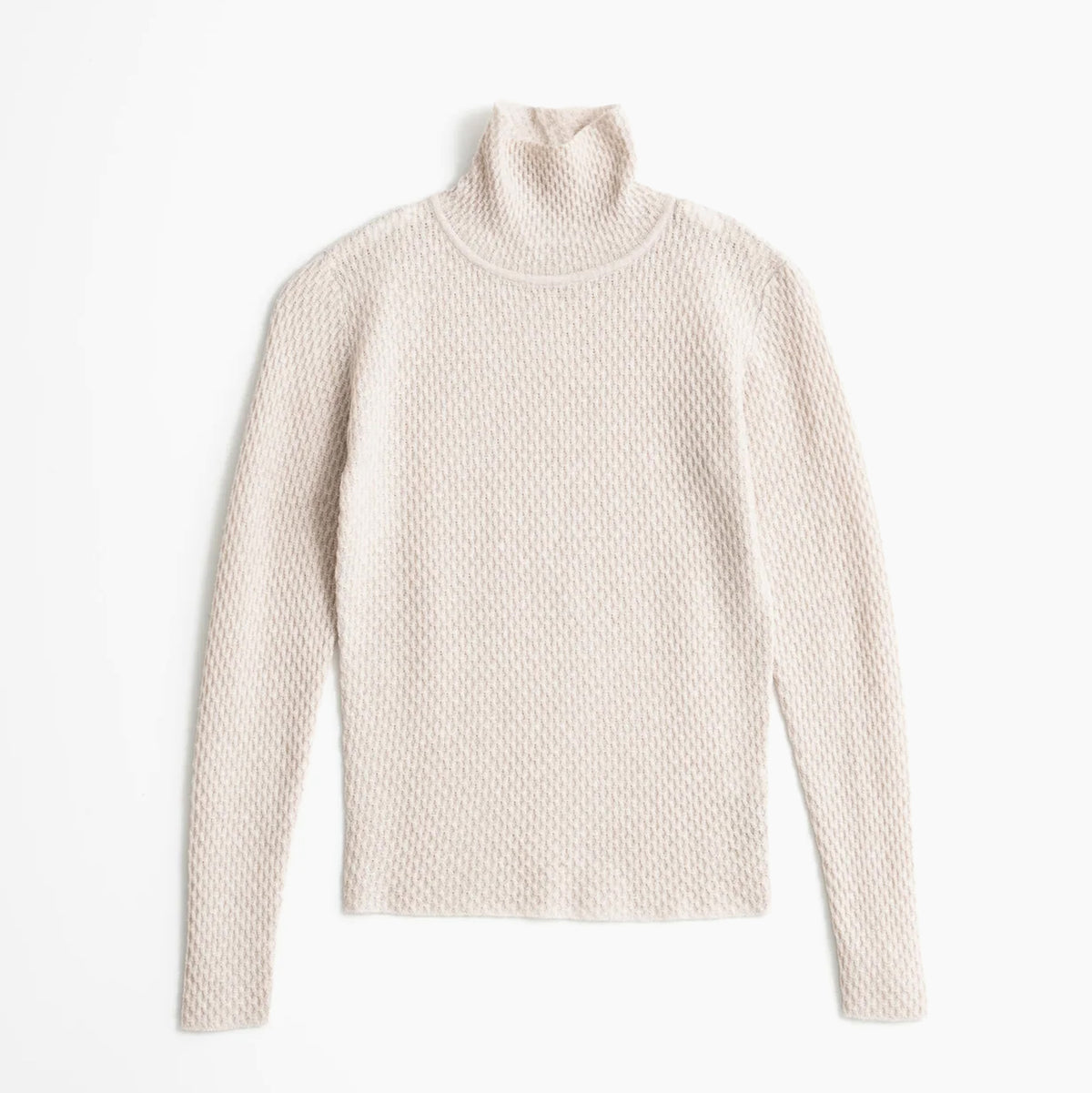 Merino Lace Turtleneck