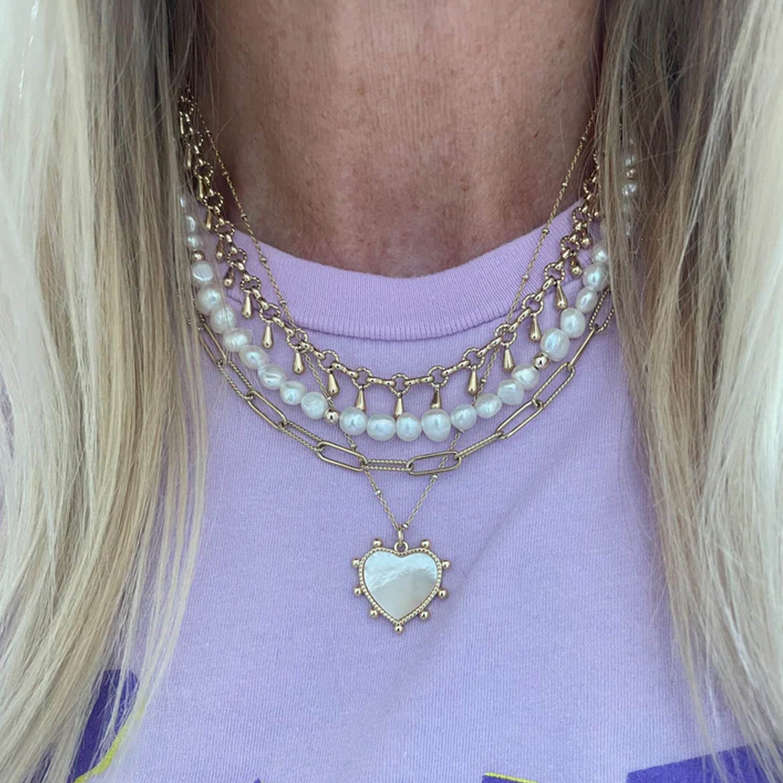 Freyja Pearl Necklace
