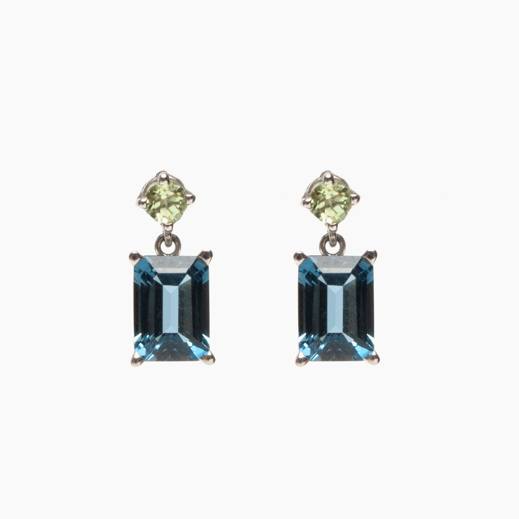 Gemstone Dangle Earrings
