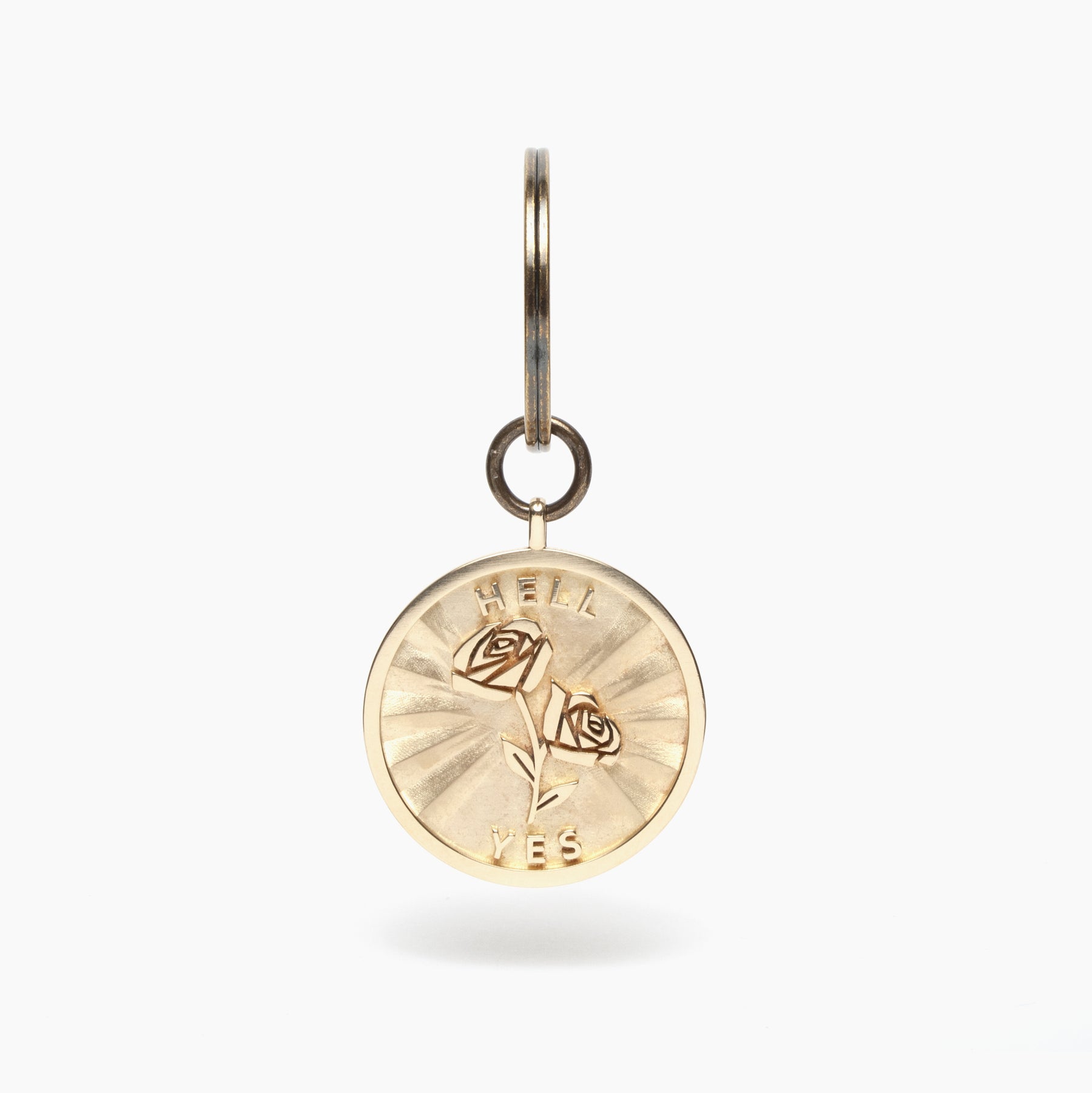 Rose + Hell Yes keychain - presale