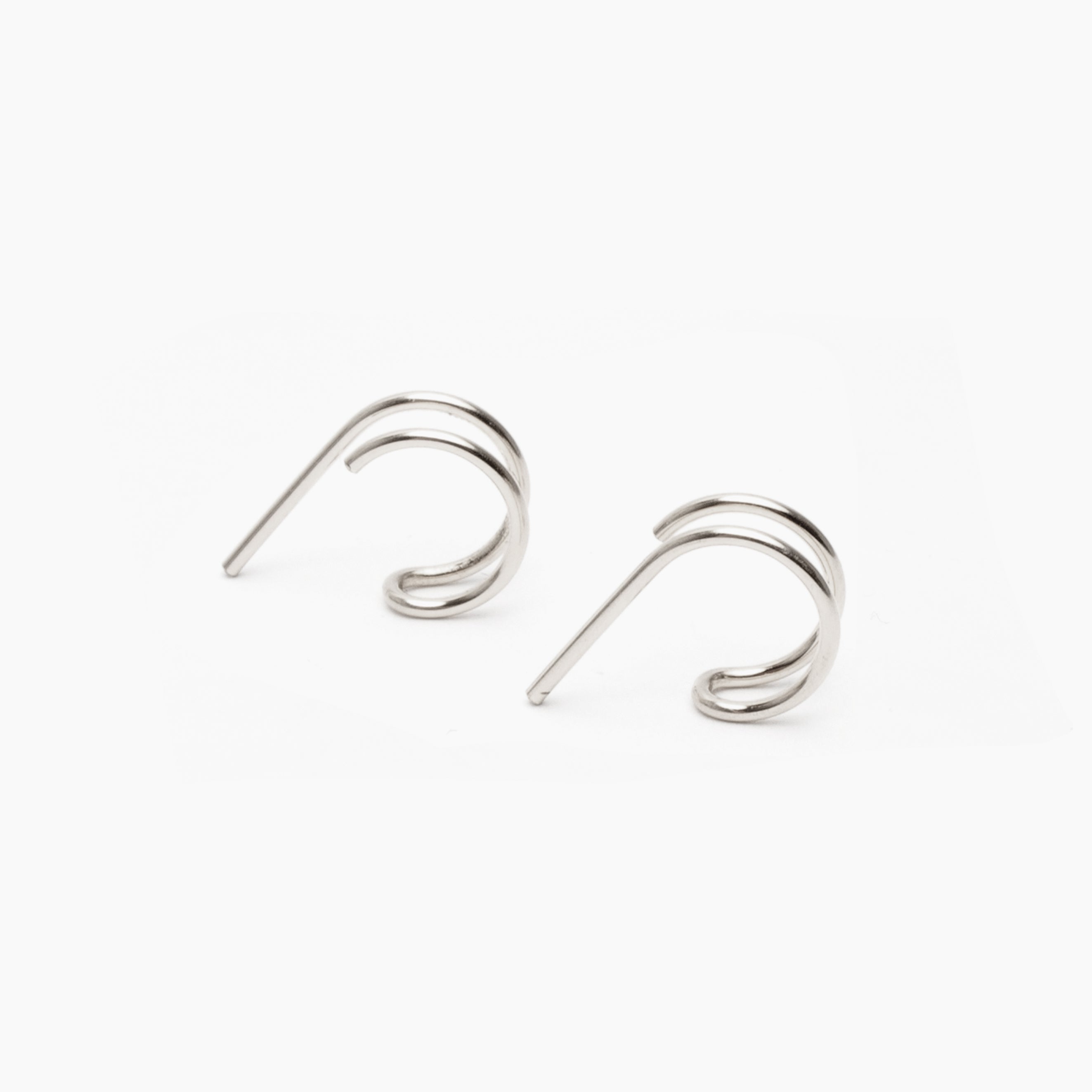 Double Up Post Earrings