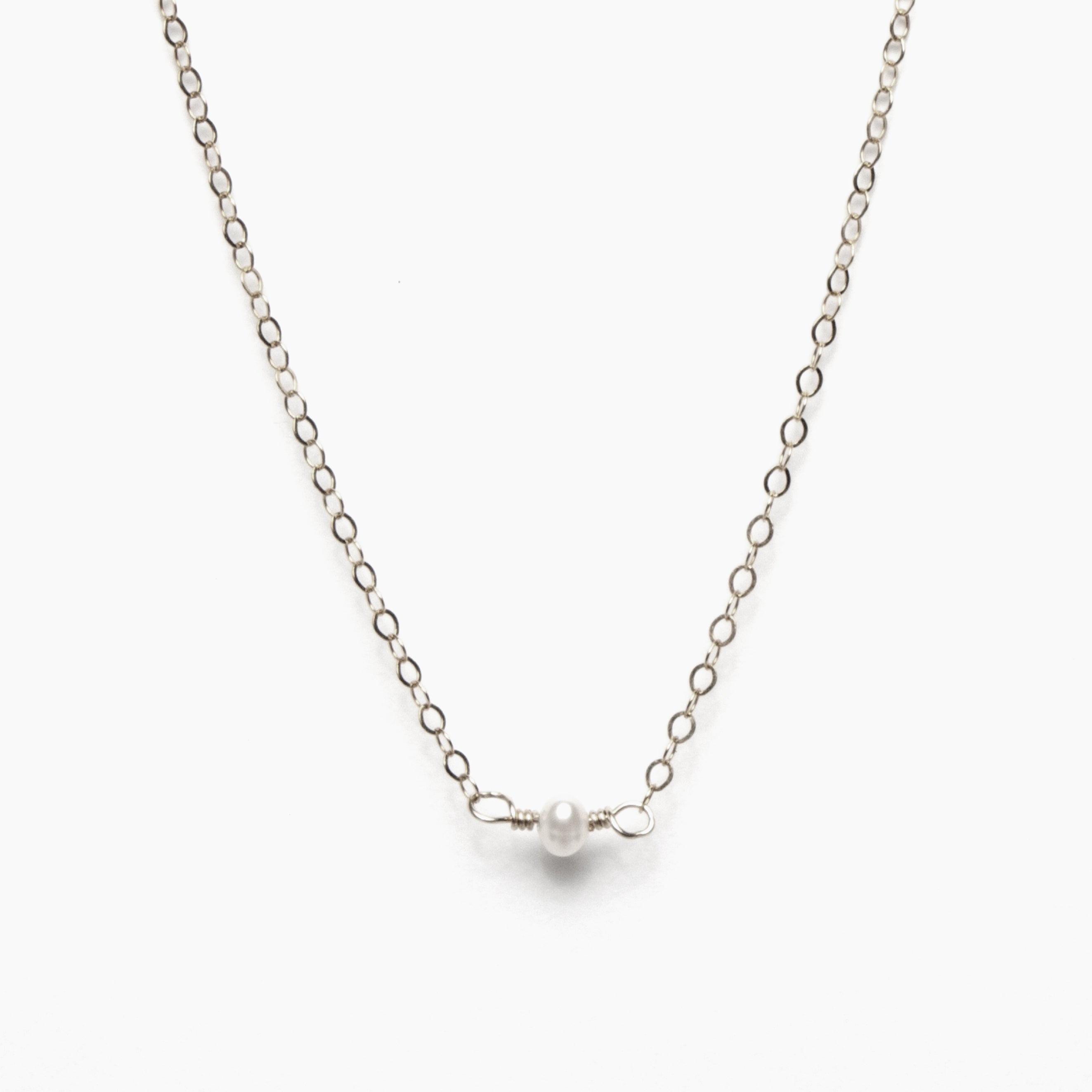 Tiny Freshwater Pearl Necklace