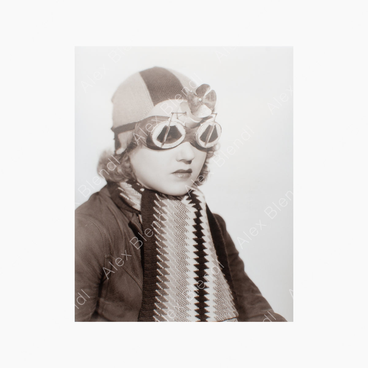 Historical Photo: Windshield Wiper Snow Goggles 1934