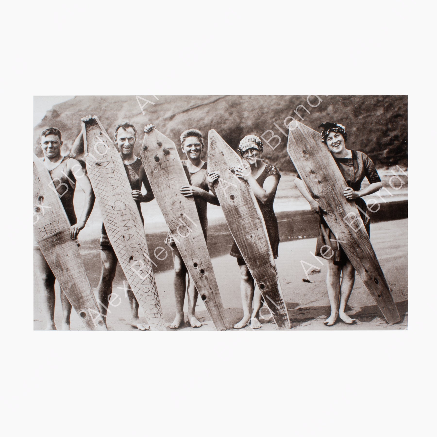 Historical Photo: Pioneer Surfers on Oregon Coast, 1910