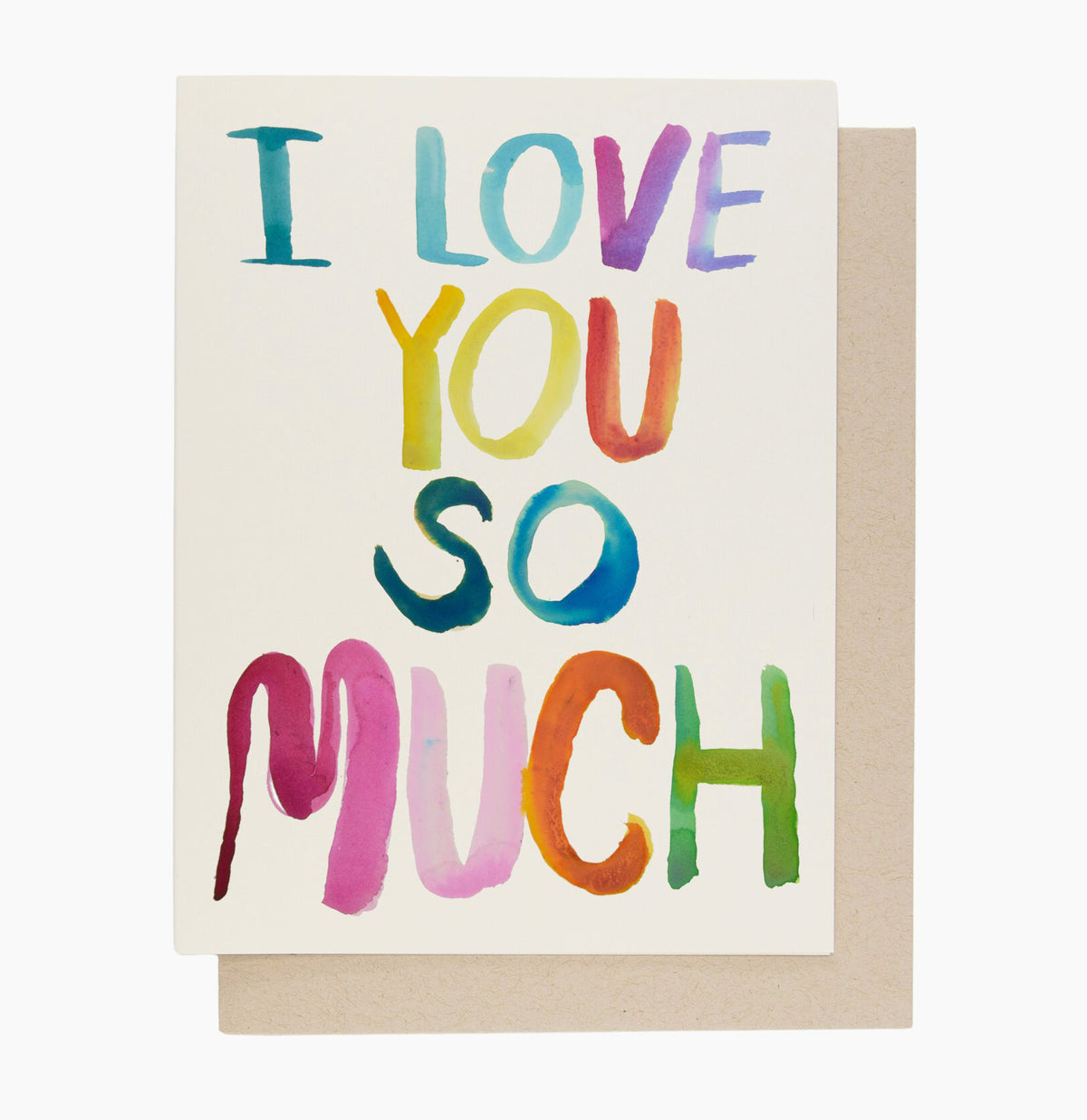 "I Love You So Much" Card