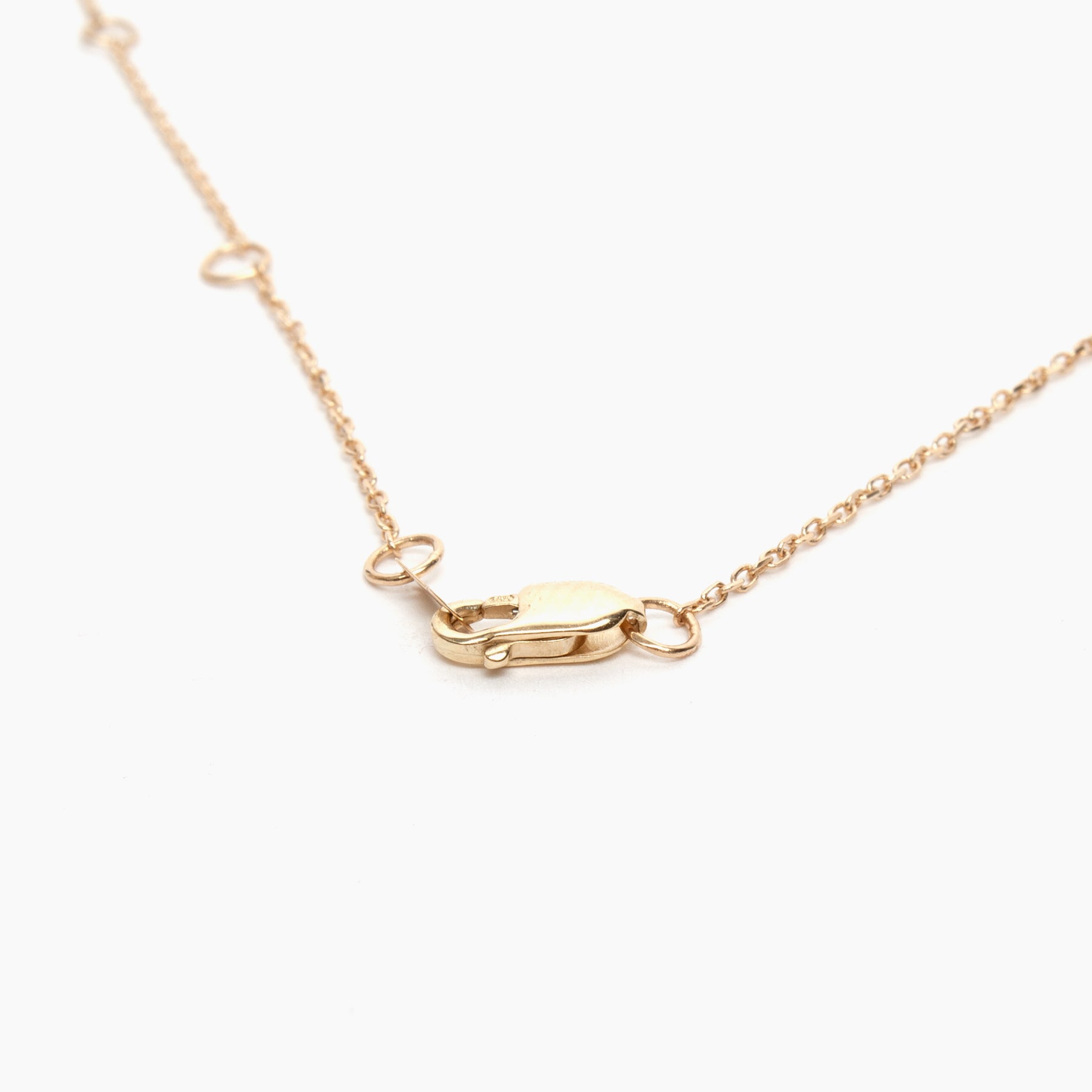 Peridot Bezel Necklace