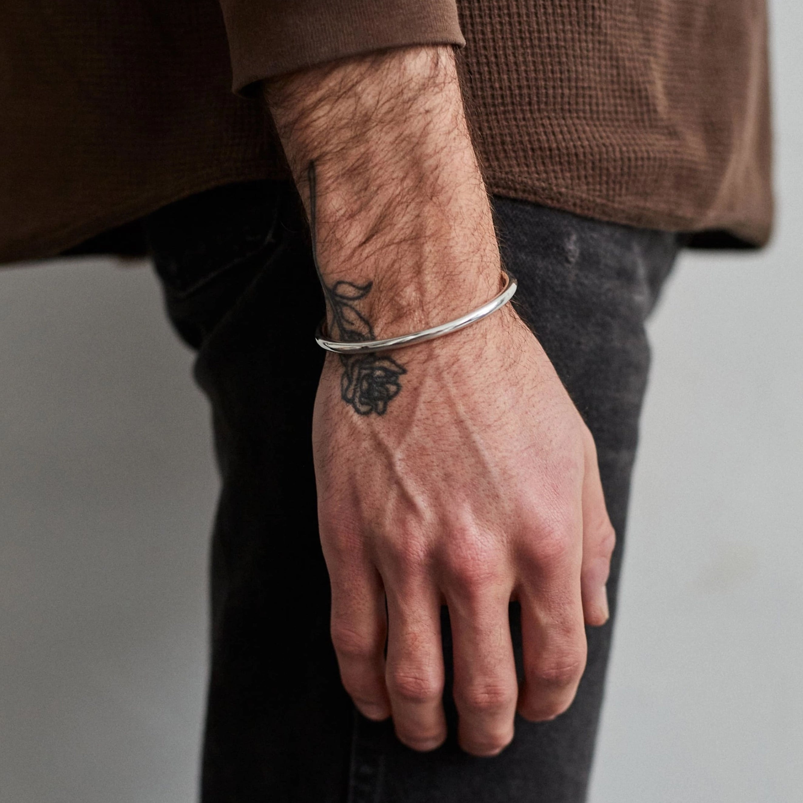 Heavyweight Champion Cuff in Polished Brass