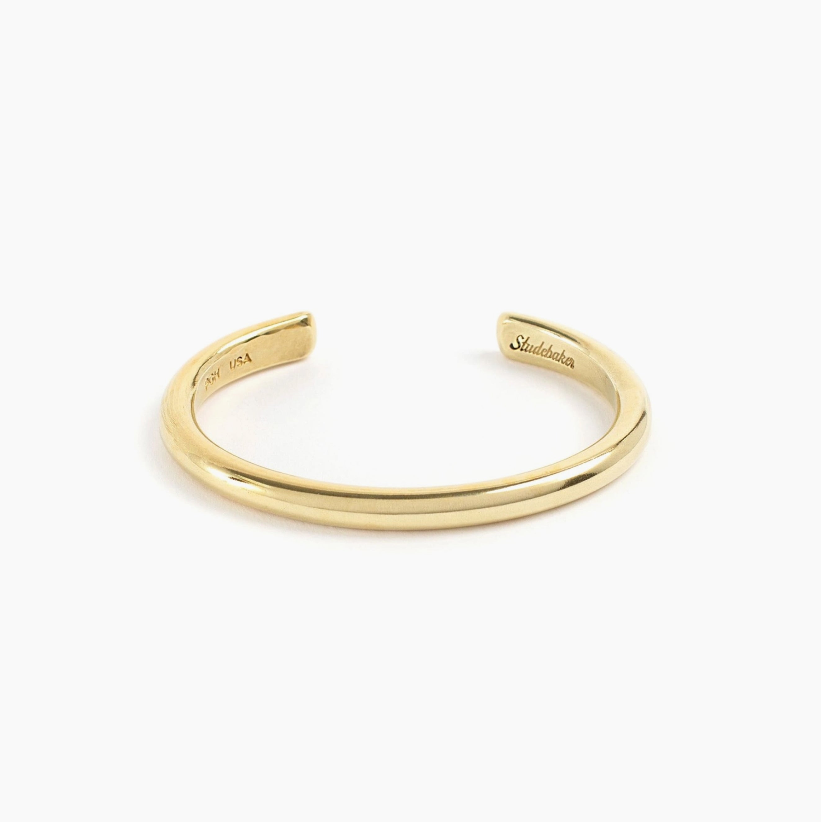 Heavyweight Champion Cuff in Polished Brass