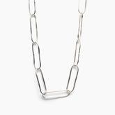 Long Link Collar Necklace