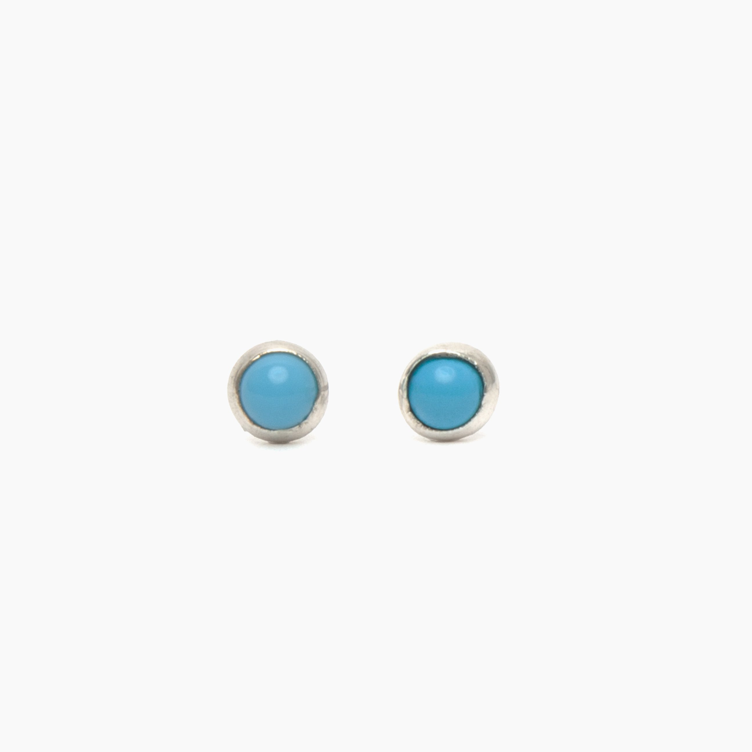 Sterling Silver Tiny Stud Earrings