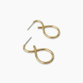 Infinite Hoop Earrings