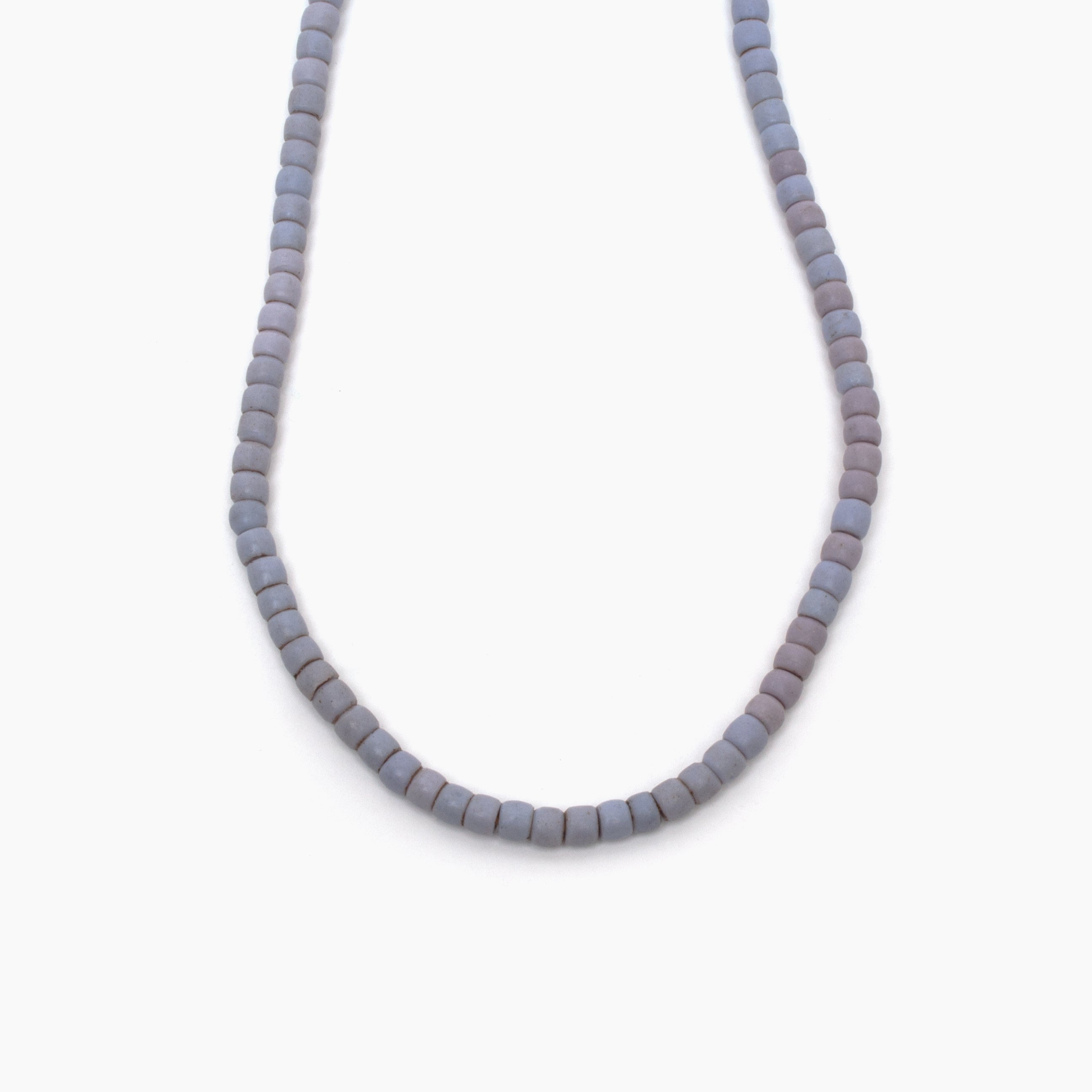 Strand of Purple Toucana Beads from Kenya