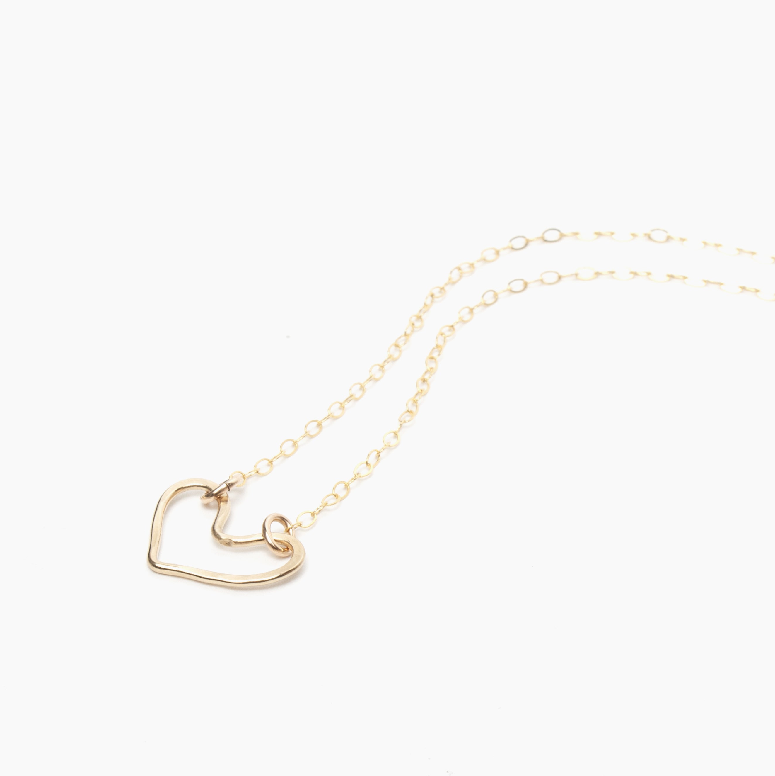 Open Heart Necklace