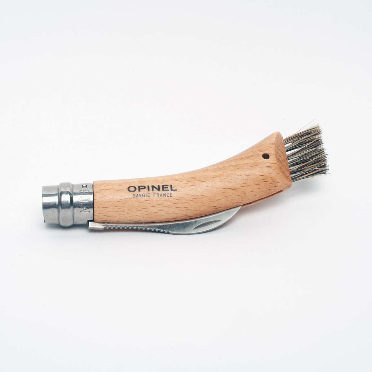 Opinel No.08 Stainless Steel Mushroom Knife