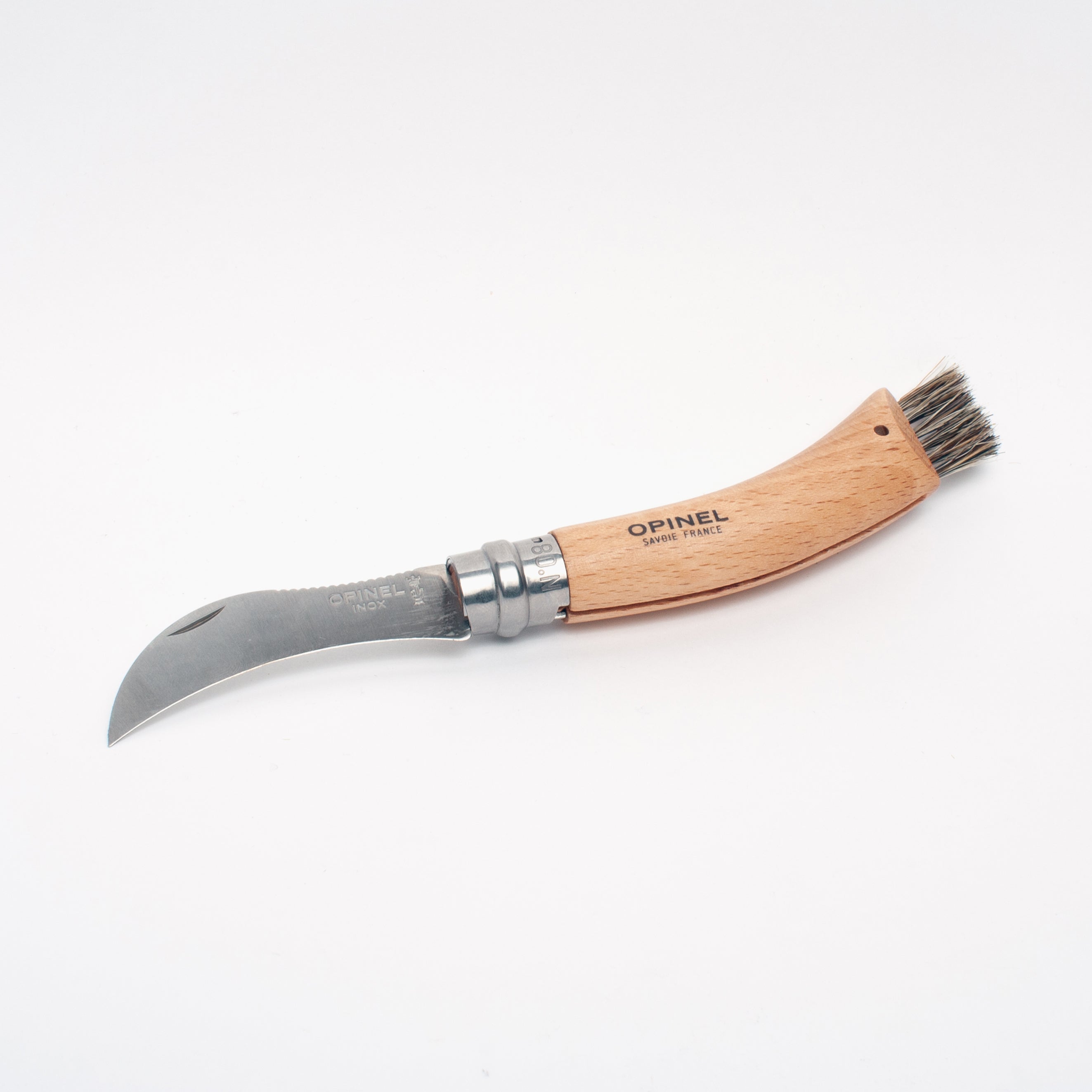 Opinel No.08 Stainless Steel Mushroom Knife