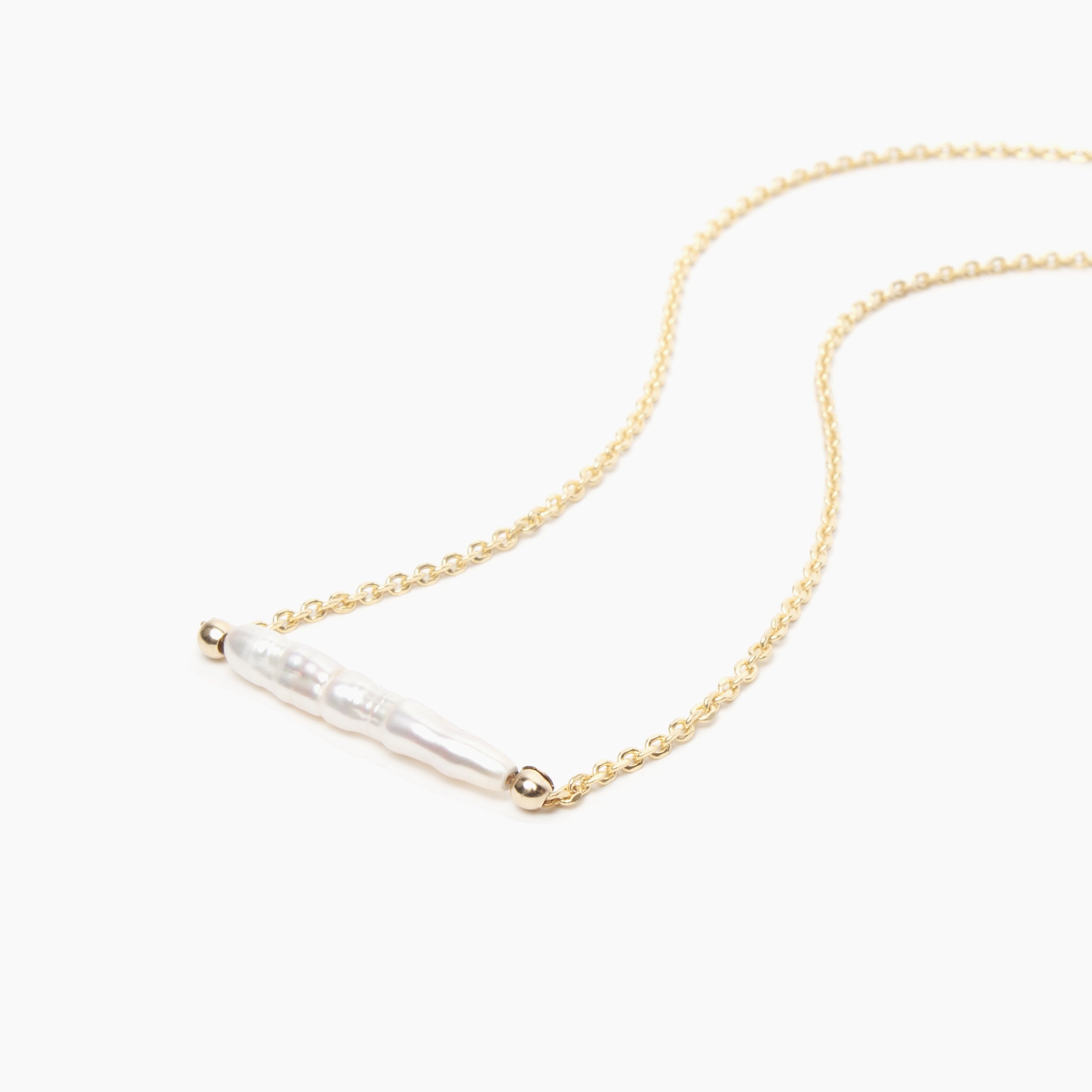 Somni Single Pearl Necklace