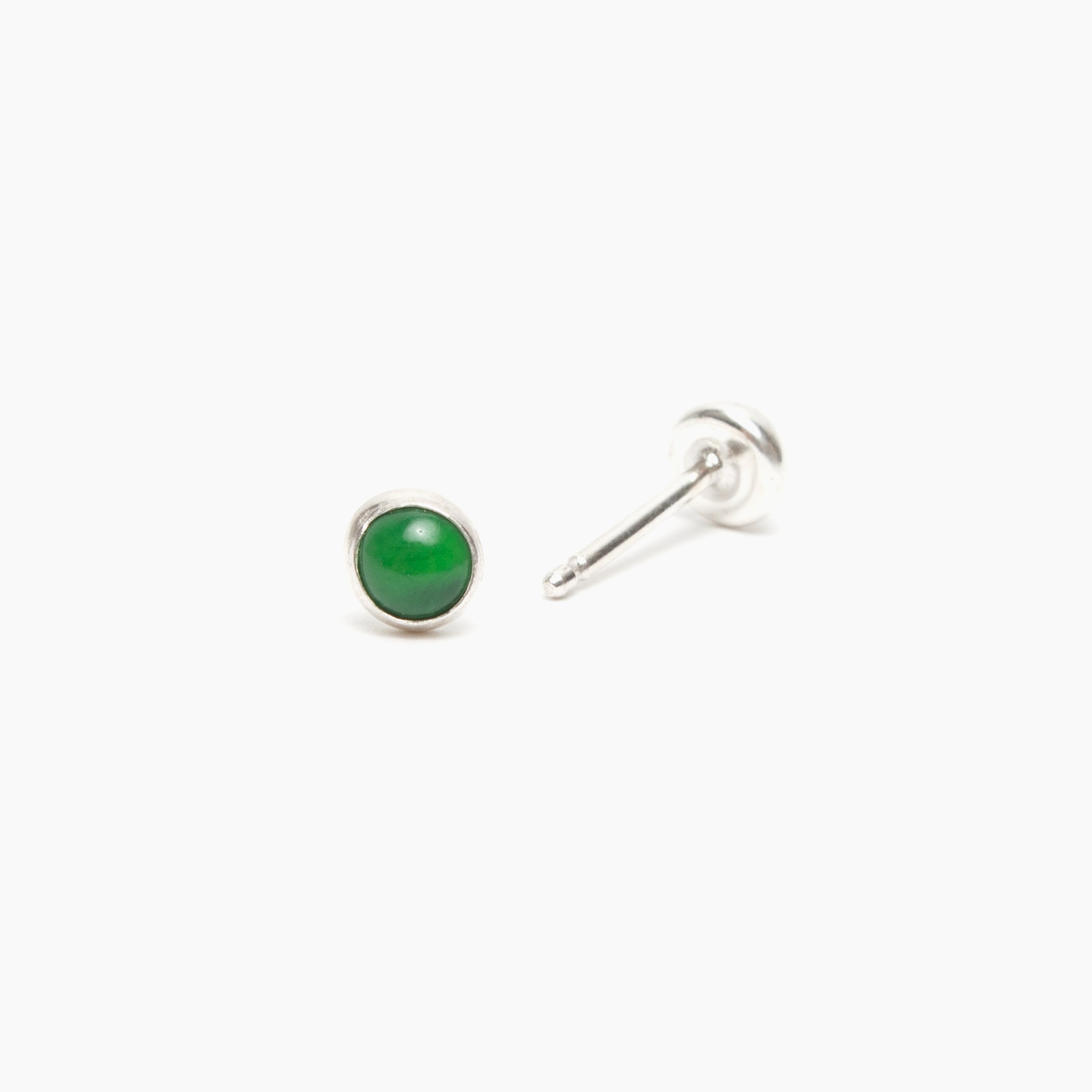 Gemstone Stud Earrings