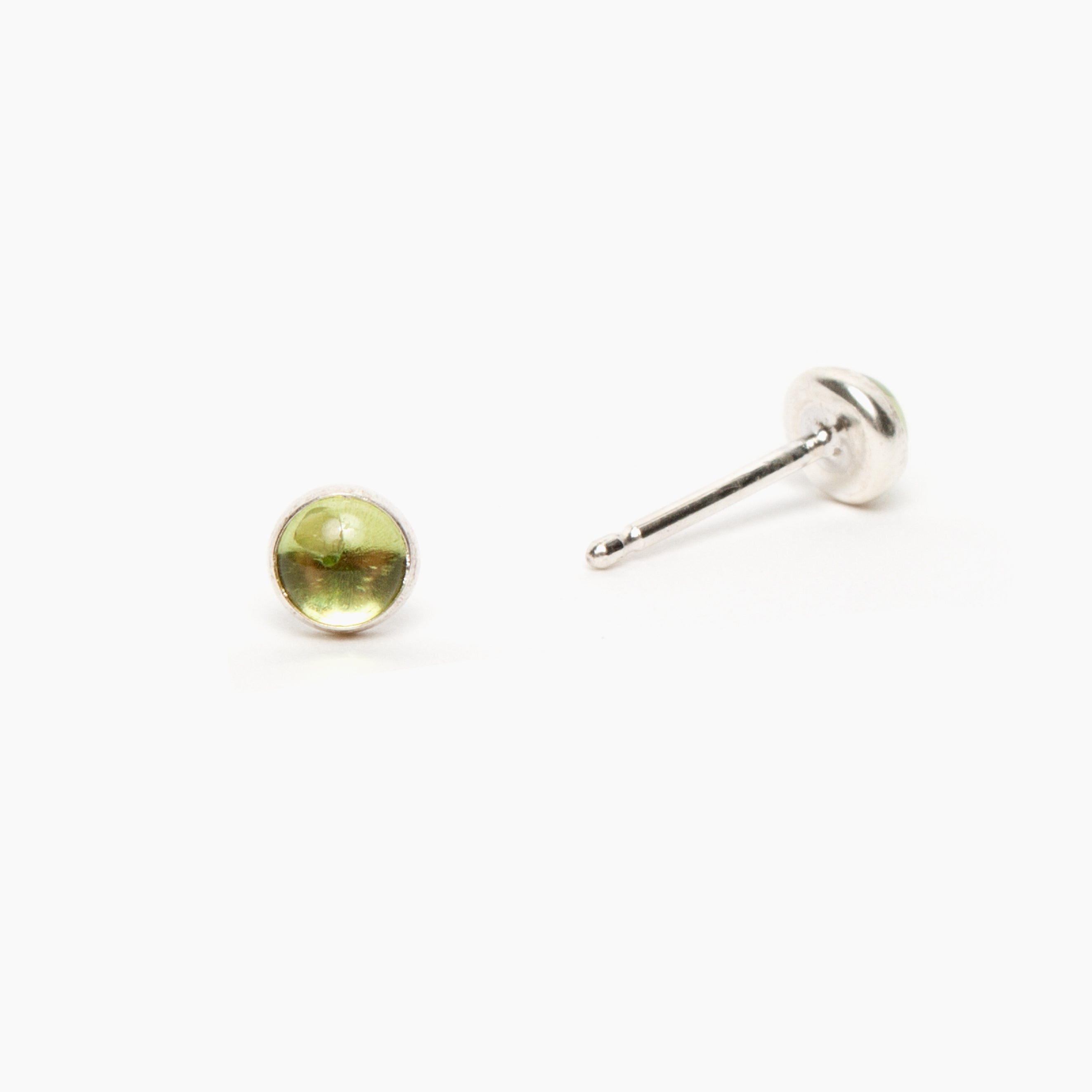 Gemstone Stud Earrings