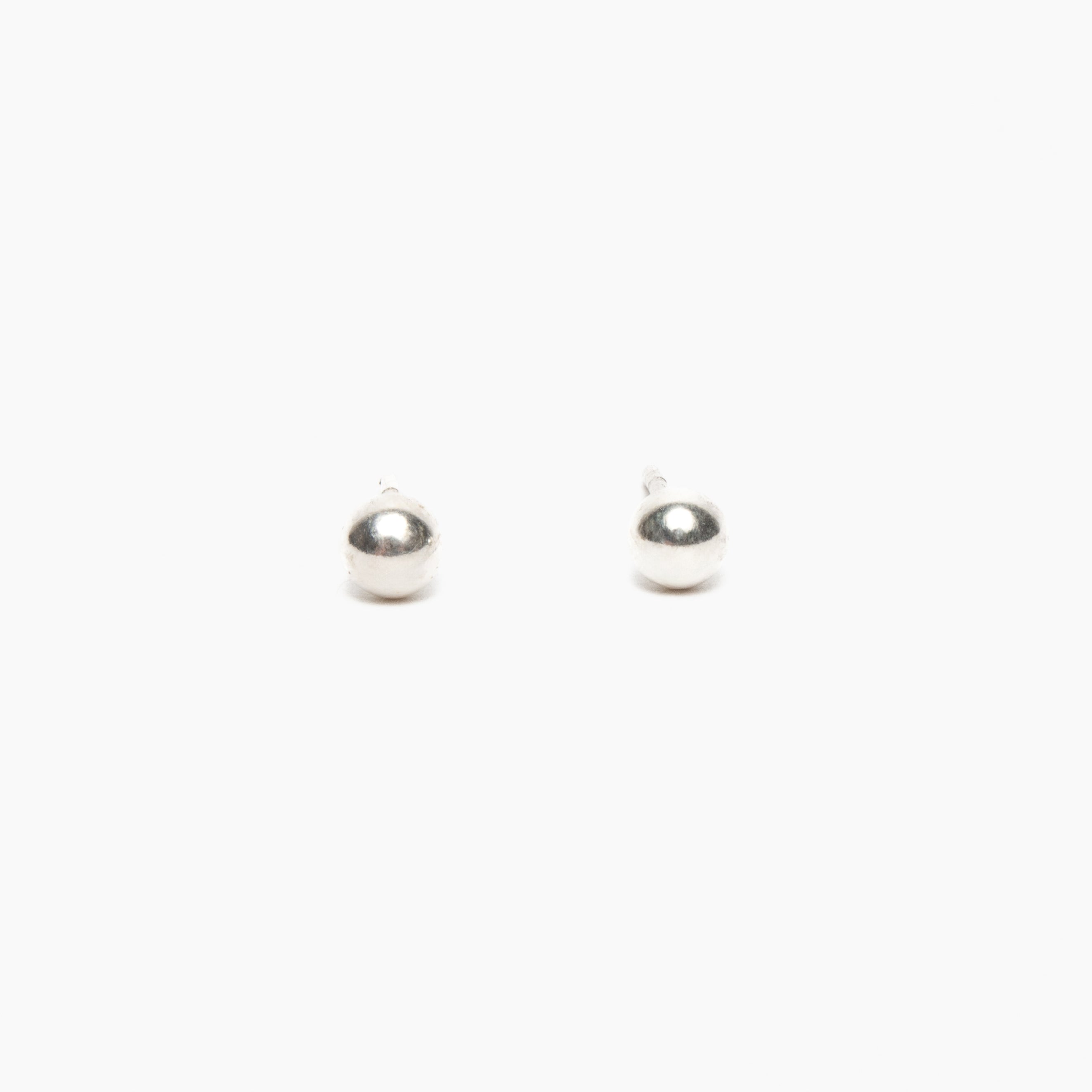 Tiny Ball Stud Earrings