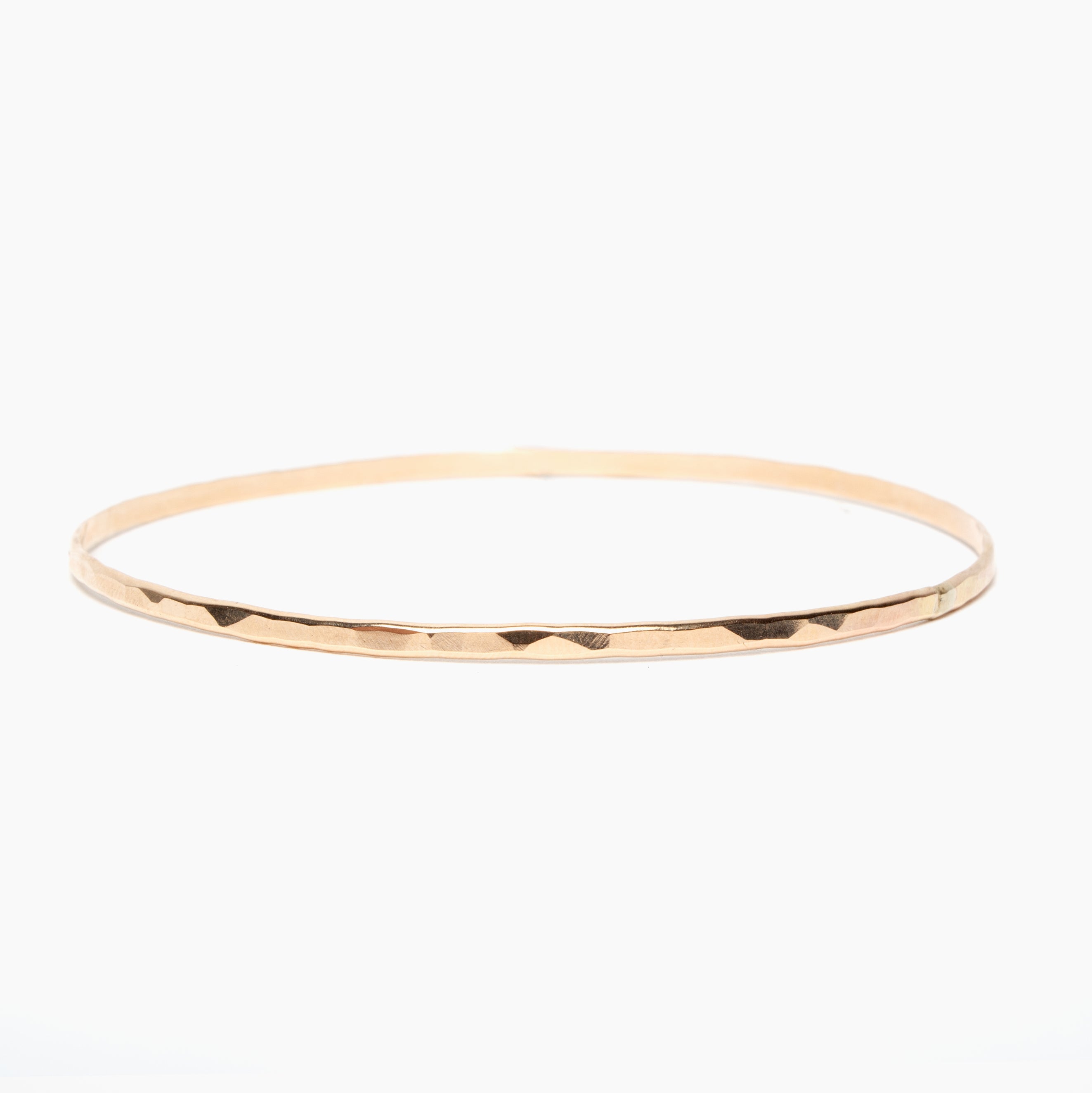 Hammer Textured Bangles
