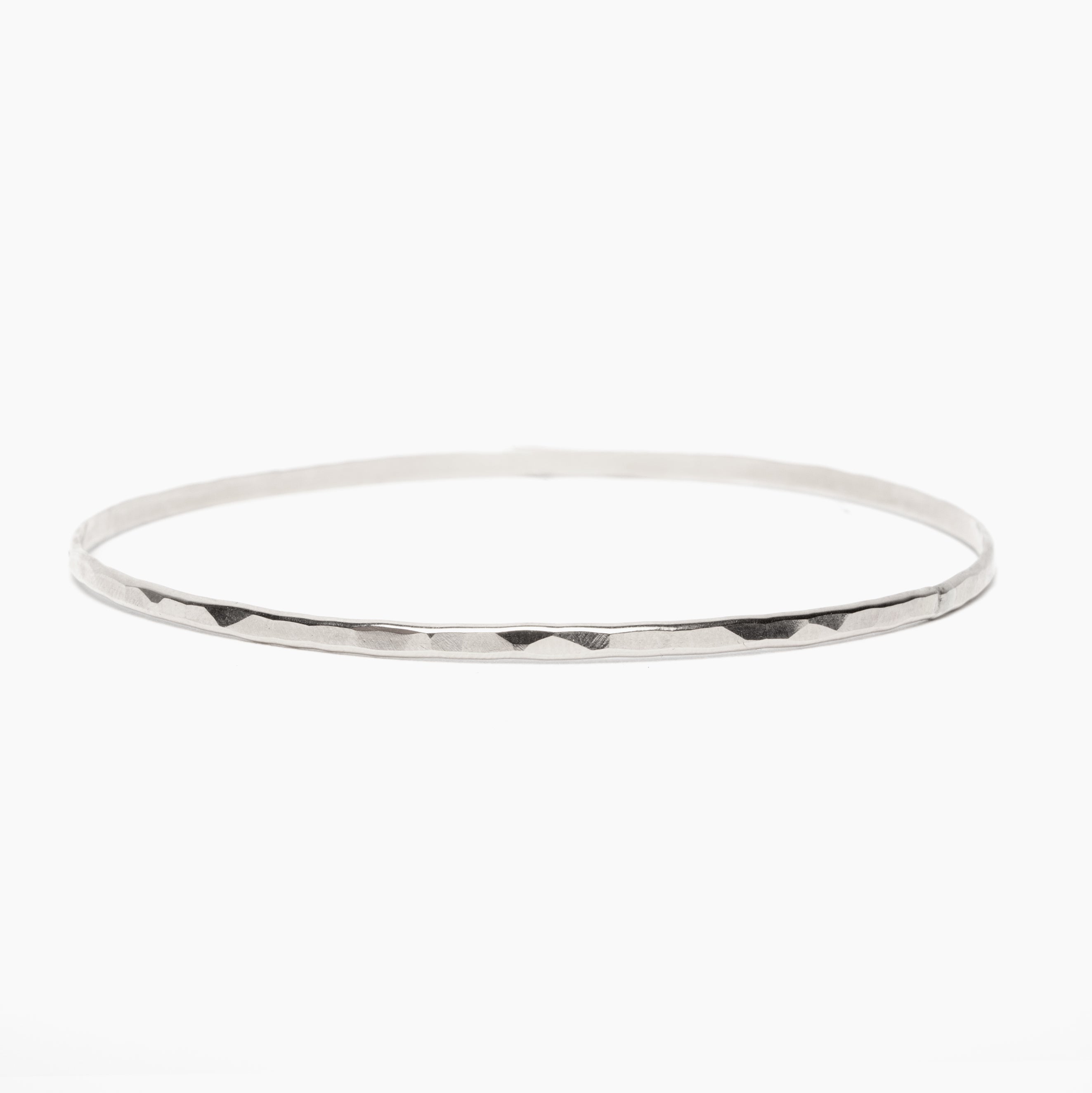 Hammer Textured Bangles