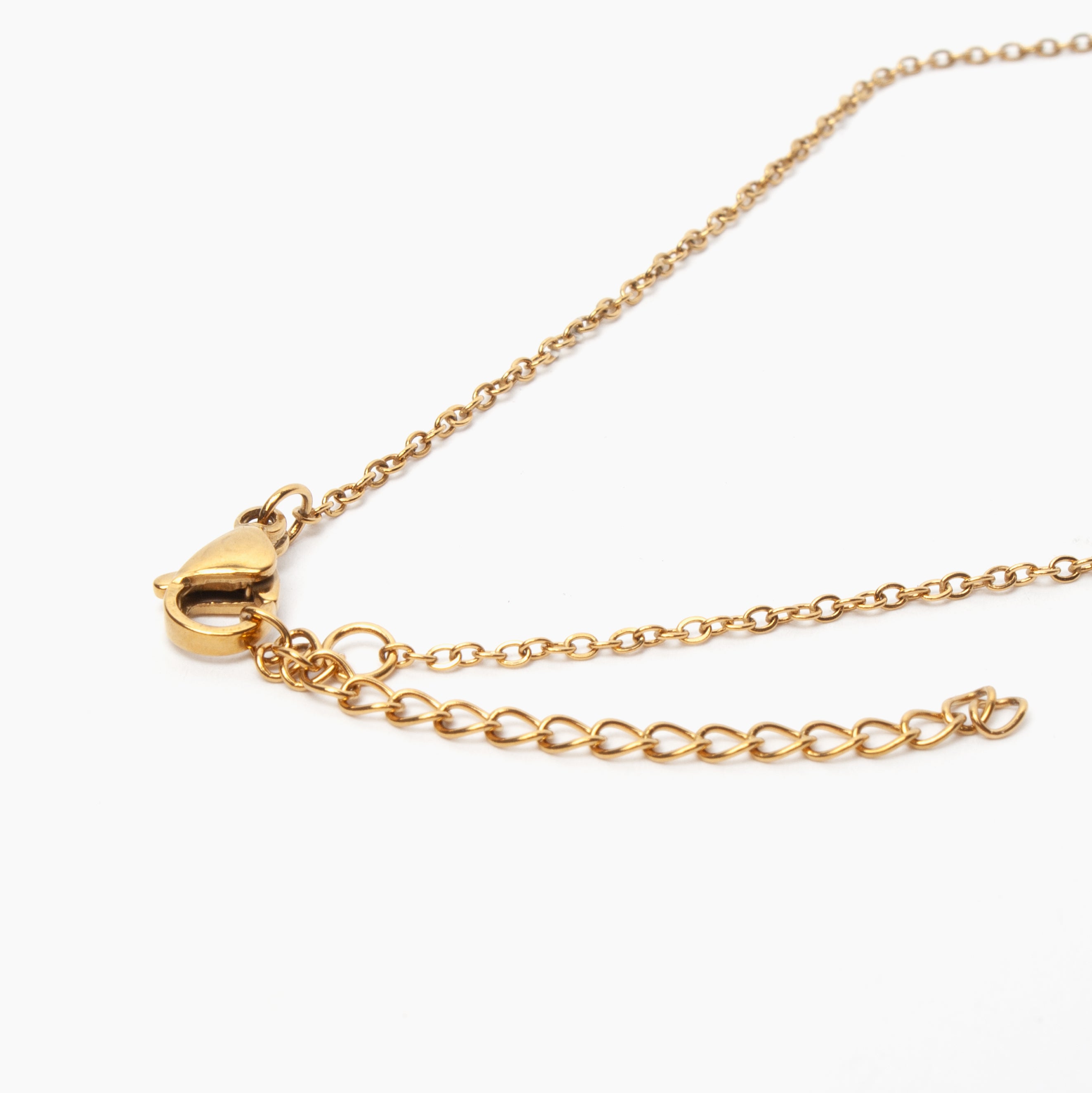 Delicate Gemstone Lariat Necklace