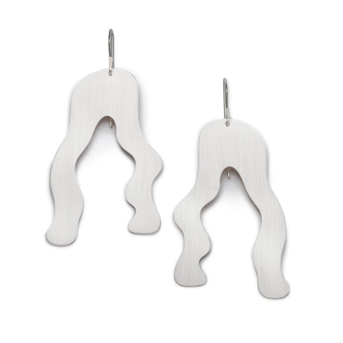 Recast Dako earrings - silver