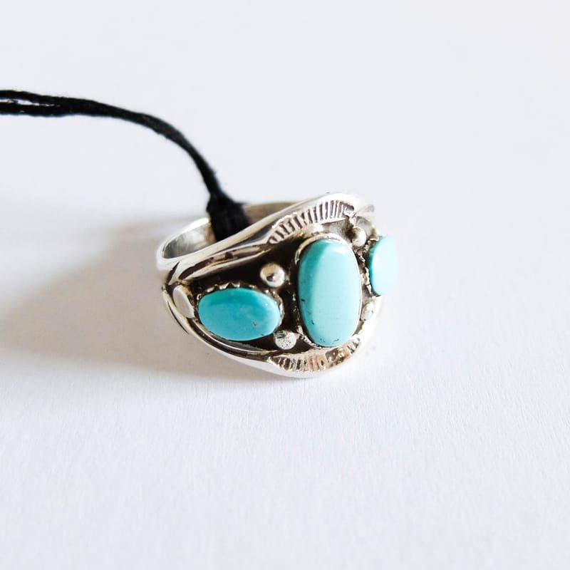 Native American Turquoise Ring (Size 11)