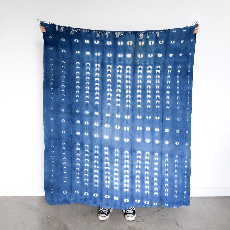 Burkina Faso Indigo with Floral Buds