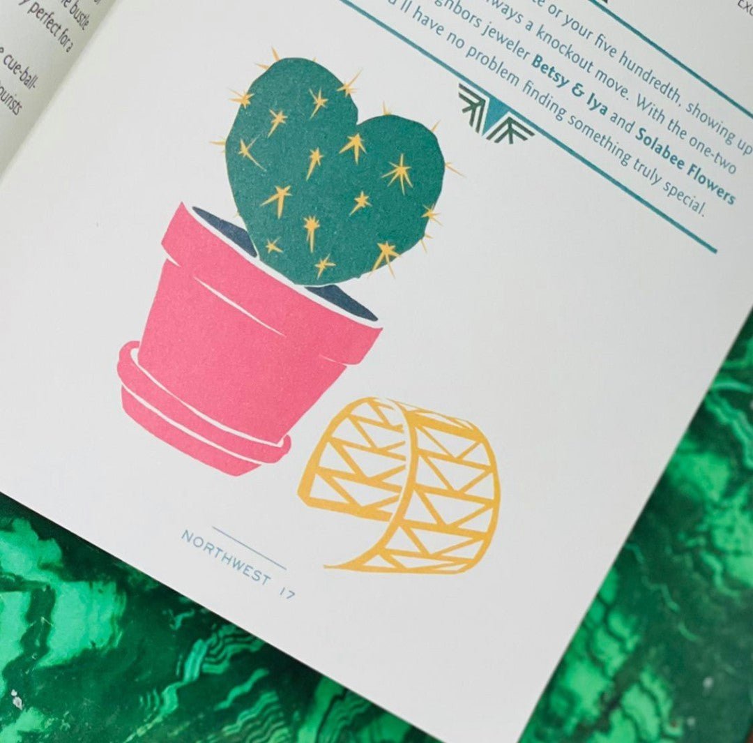 Betsy & Iya featured on page 17 of The Portland Book of Dates.